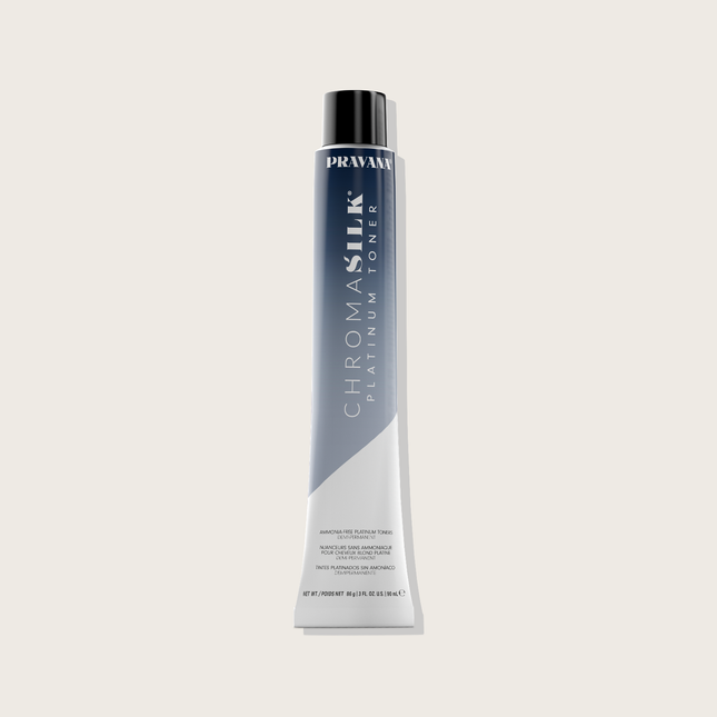 ChromaSilk Ammonia-Free Platinum Blonde Toner Sand - Salon Quality Hair Color for Blonde Highlights & Toning - Perfect for At-Home Hair Care & Professional Styling