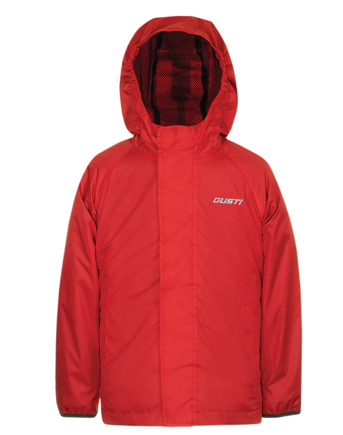 Kids Gusti Quinn Jacket - Waterproof Windbreaker for Boys & Girls - Lightweight Outdoor Jacket for Hiking, School & Play