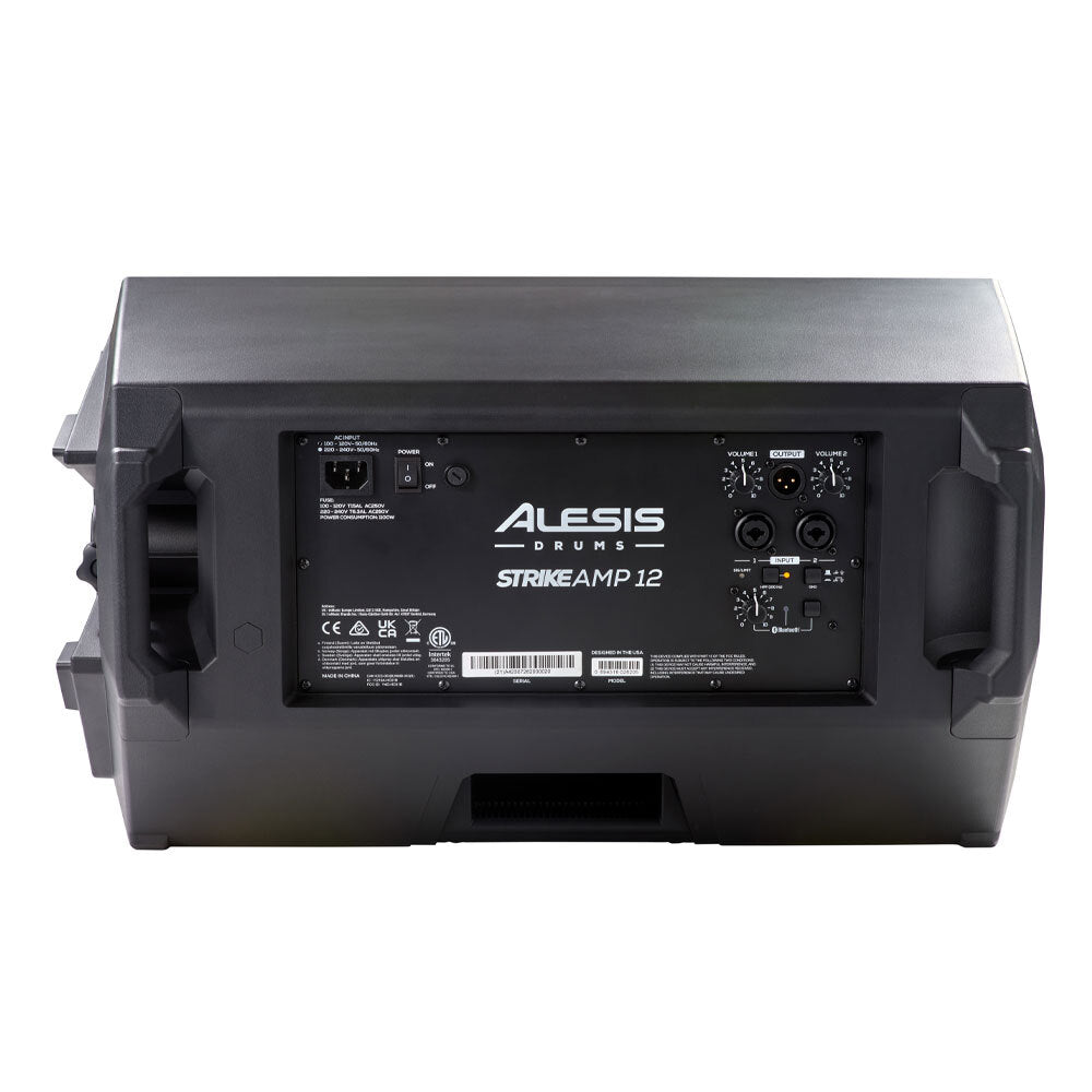 Alesis Strike Amp 12 MK2 2500W Electronic Drum Amplifier - Powerful Monitor for Drum Kits, Live Performances & Studio Recording