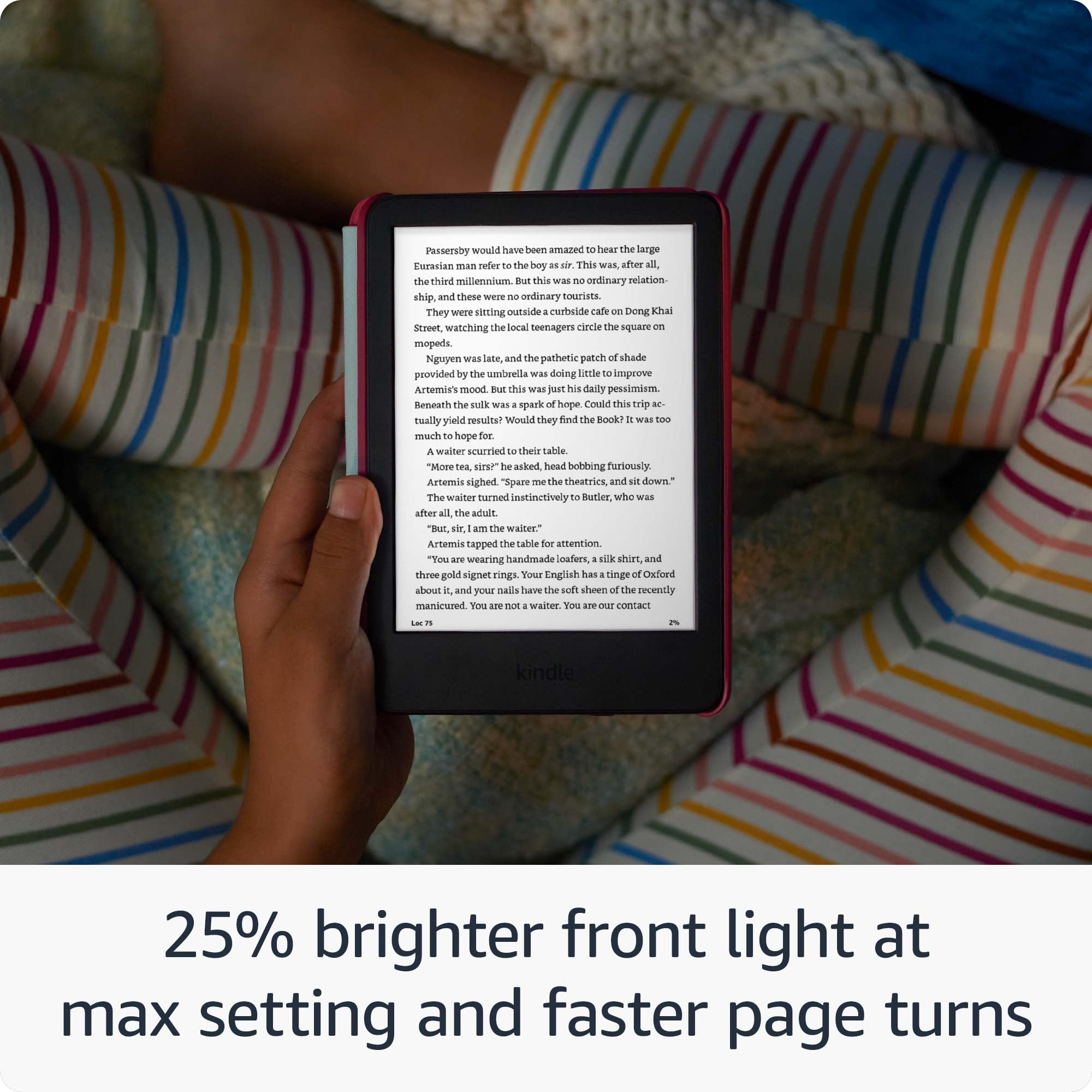 Amazon Kindle Kids (16 GB) - Durable Kids E-Reader with Free Replacement, Ad-Free Books & Protective Cover - Glare-Free Display & Fast Page Turns - Unicorn Valley Design - Perfect for Reading, Learning & Travel