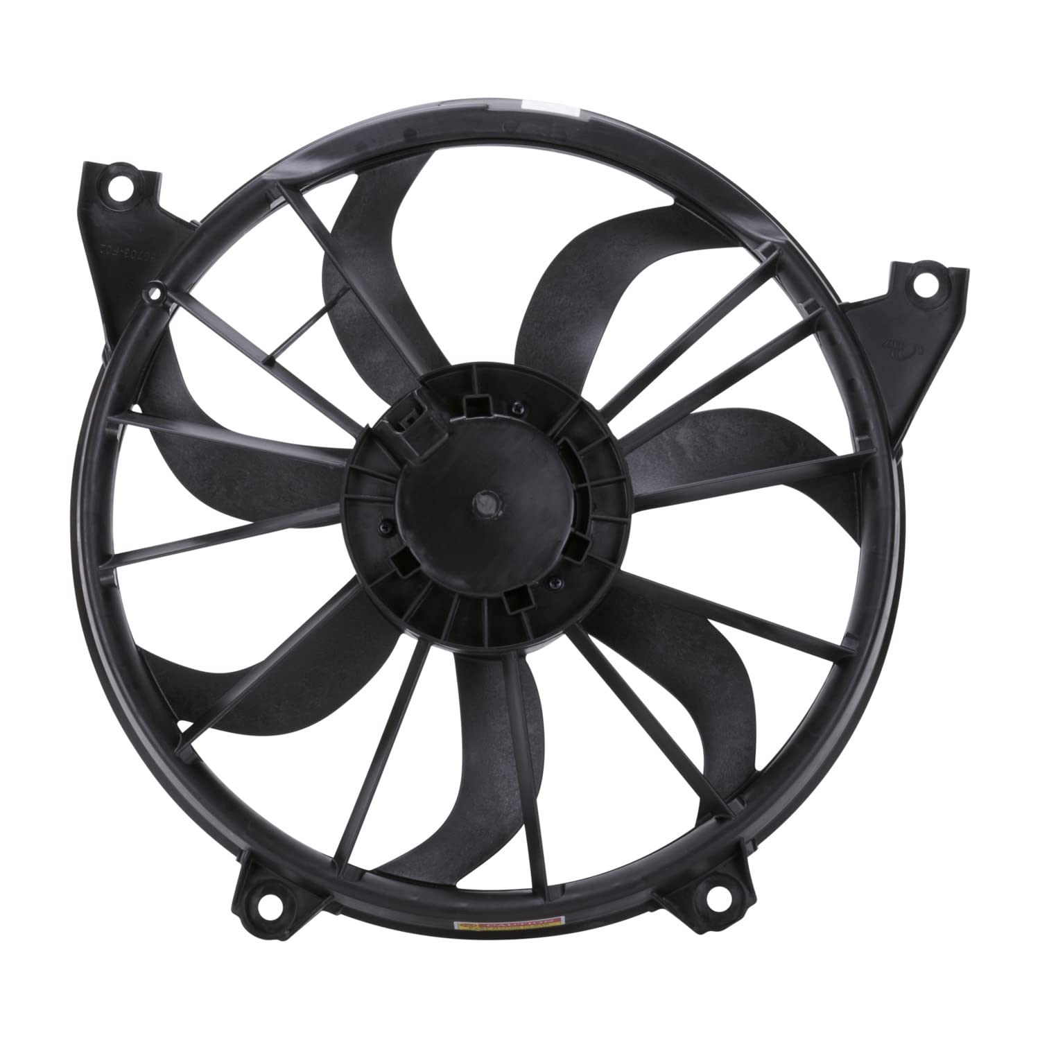 TYC 622520 Cooling Fan Assembly Replacement for 2009-2016 Dodge Journey 2.4L 3.6L - Engine Radiator Cooling System Part - Perfect for Overheating Prevention & Summer Driving