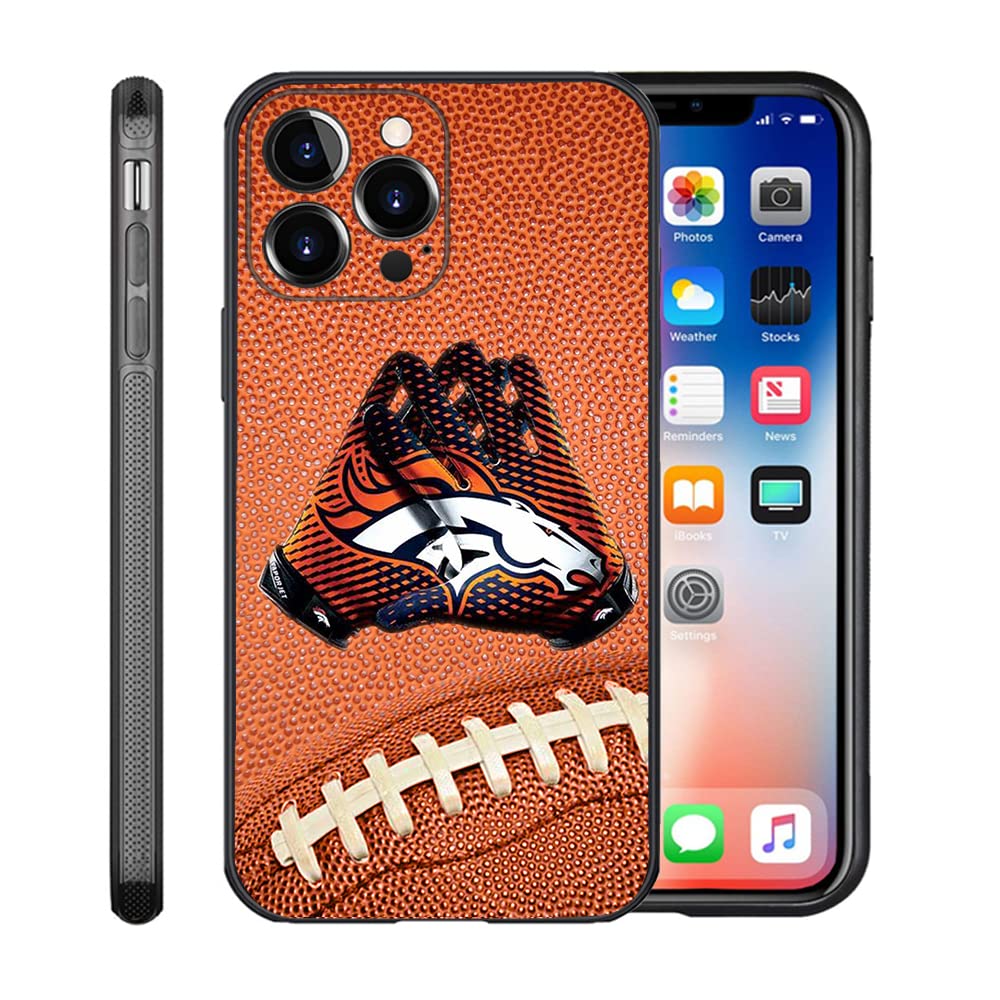 Funny Denver Football Fans iPhone 13 Pro Case - Custom Personalized Cute Protective Cover for 6.1 inch iPhone 13 Pro | Perfect for Game Day & Broncos Fan Gifts