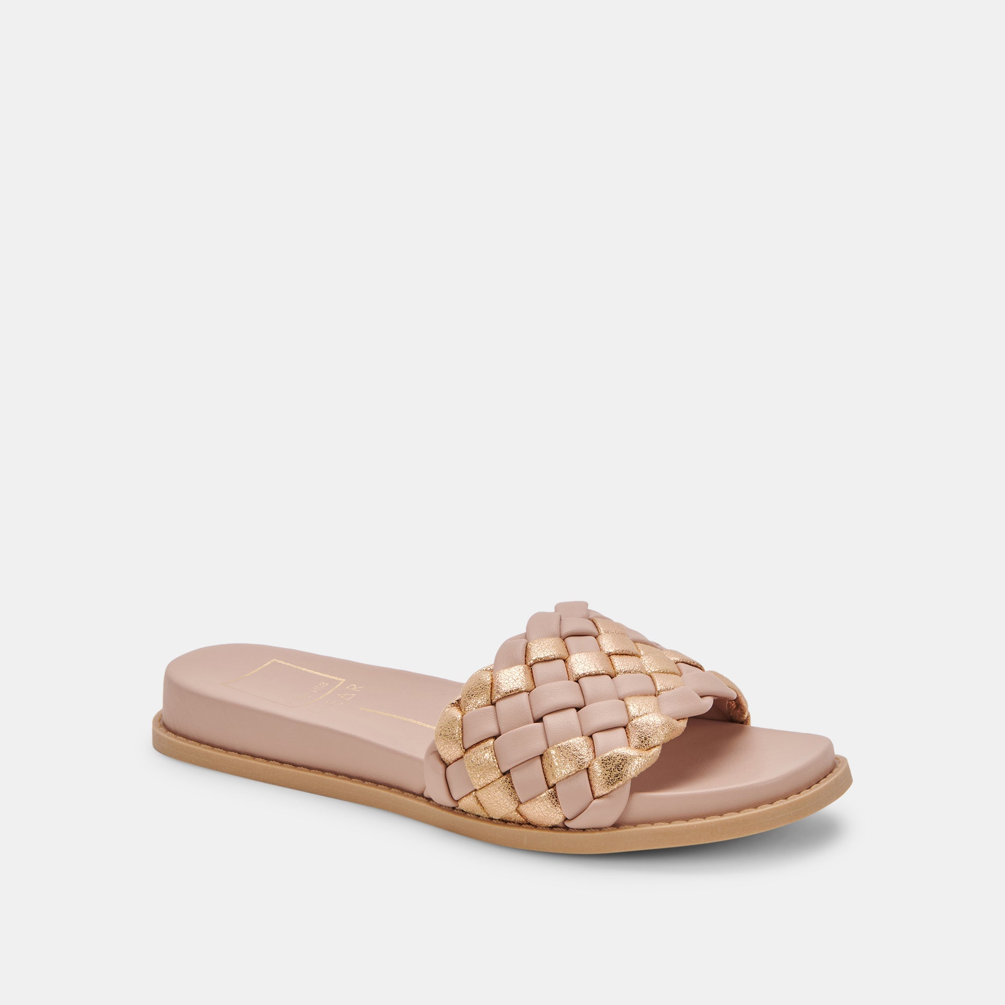 GRAZIE Women's Natural Multi Stella Sandals - Comfortable Leather Flip Flops for Summer, Beach, and Casual Wear