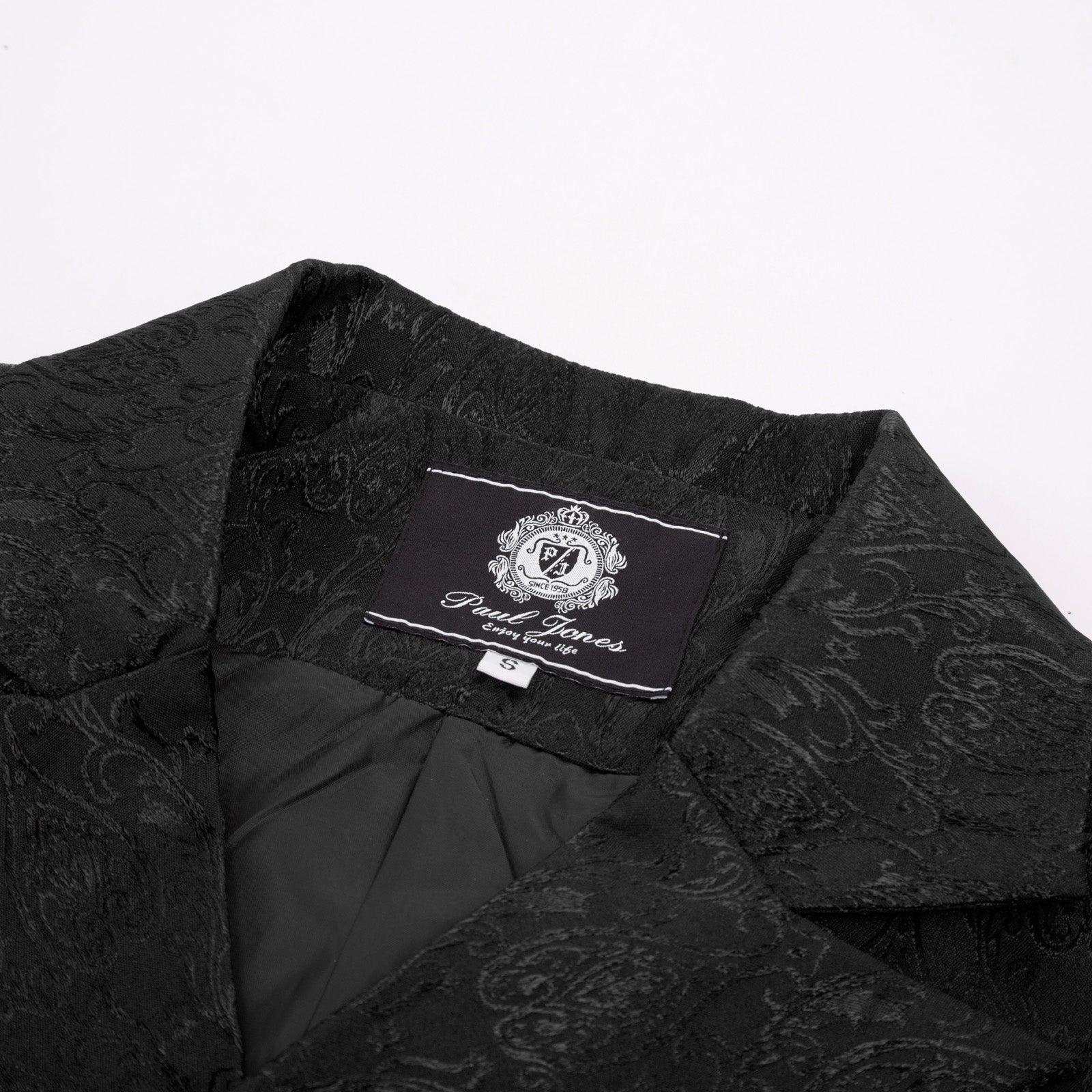 Men's Gothic Steampunk Double Breasted Vest Brocade Waistcoat - Victorian Style Formal Wear for Cosplay, Renaissance Fairs & Steampunk Events