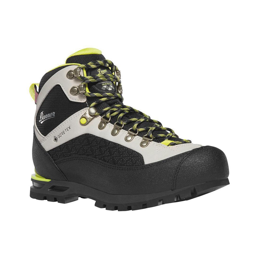 Crag Rat EVO Women's 4.5 Hiking Boots - Waterproof Ice/Yellow Outdoor Shoes for Trail Running & Mountain Climbing