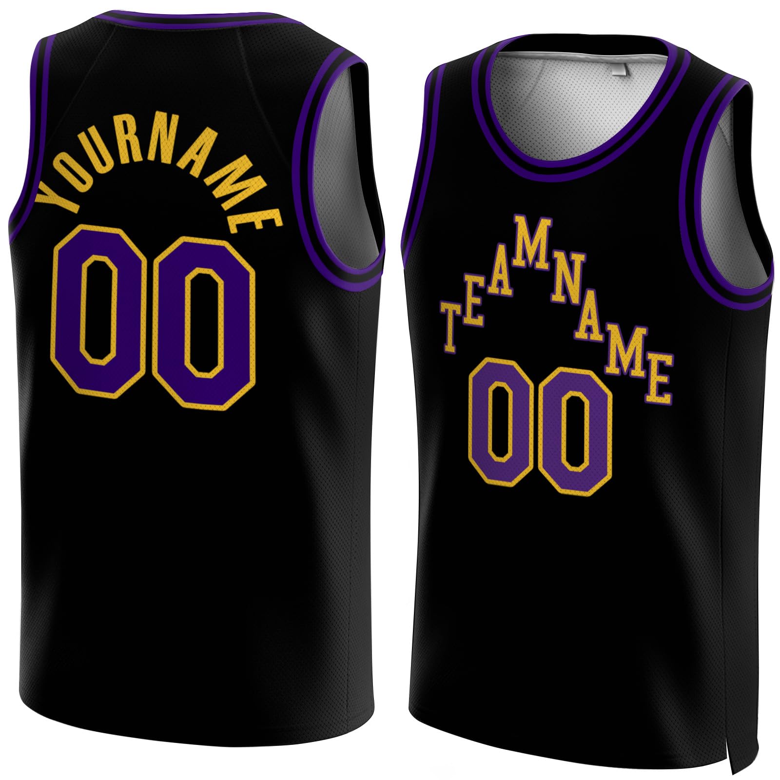 Custom Basketball Jerseys - Personalized Sport Shirts for Men & Women - Game & Practice Wear