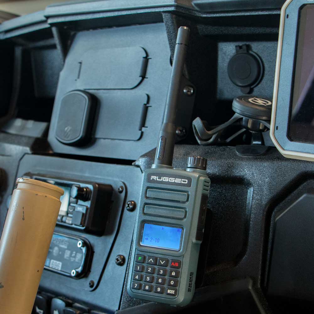 Best Handheld Radio Mount - Secure & Adjustable Car Clip Holder for Walkie Talkies - Perfect for Trucking, Construction & Outdoor Adventures