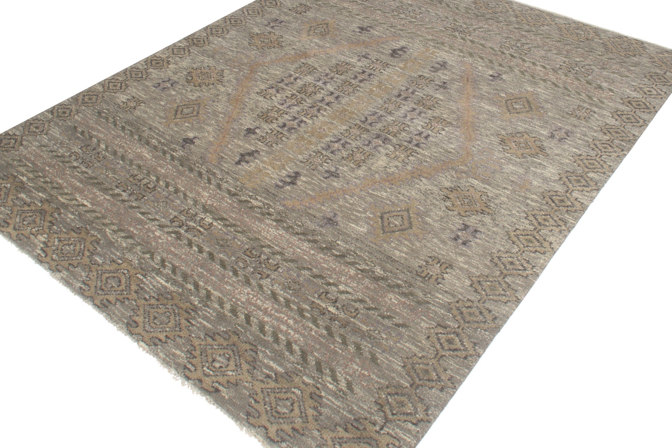Handwoven Anatolian Tribal Rug J71527 - Authentic Turkish Home Decor for Living Room, Bedroom & Boho Style