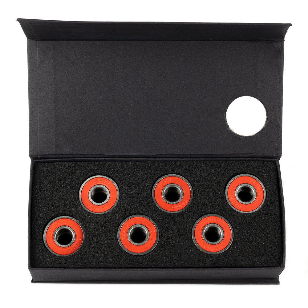 Titen Swiss Bearings 12-Piece Set - High Precision Ball Bearings for Industrial Machinery, Automotive & DIY Projects - Perfect for CNC Machines, Power Tools, and Mechanical Repairs