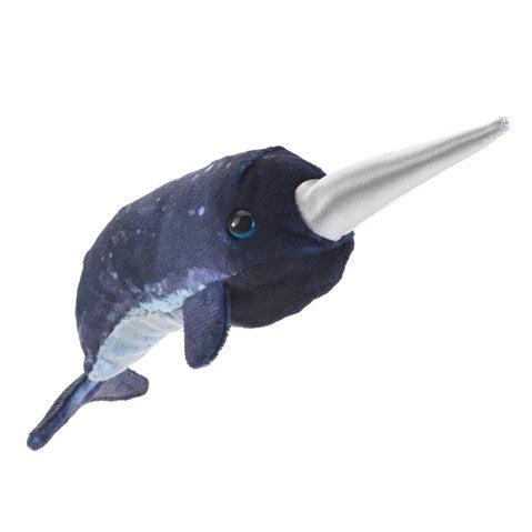Mini Narwhal Finger Puppet - Adorable Hand Puppet Toy for Kids, Storytelling & Imaginative Play - Perfect for Classroom, Birthday Gifts & Interactive Playtime