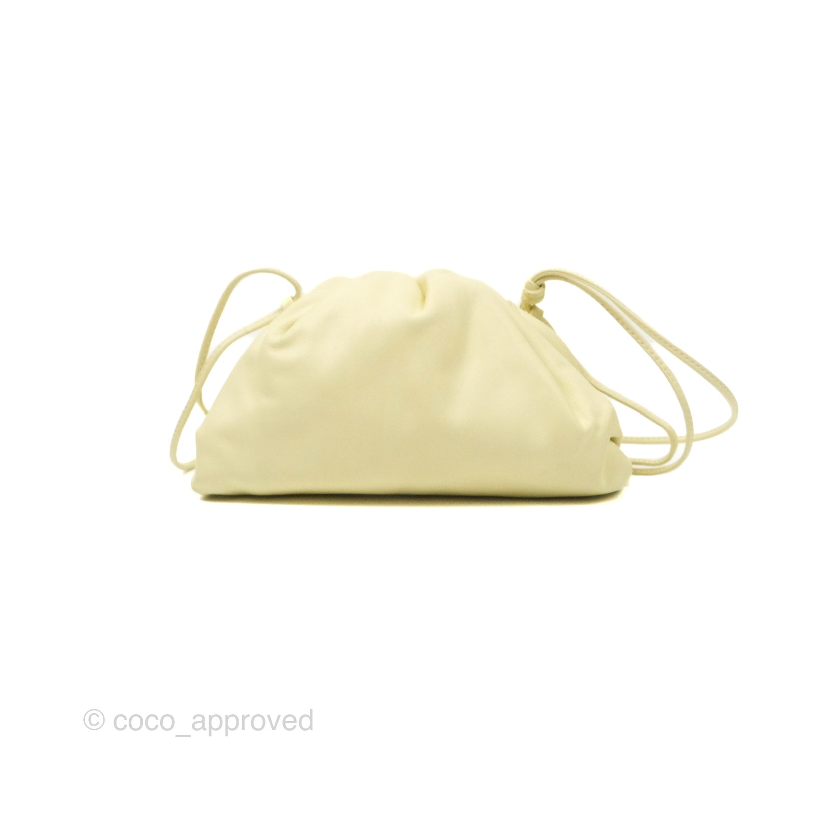 Bottega Veneta Mini Pouch in Butter Calfskin - Zest Washed Leather Crossbody Bag for Women | Perfect for Evening Out, Party & Travel Accessories