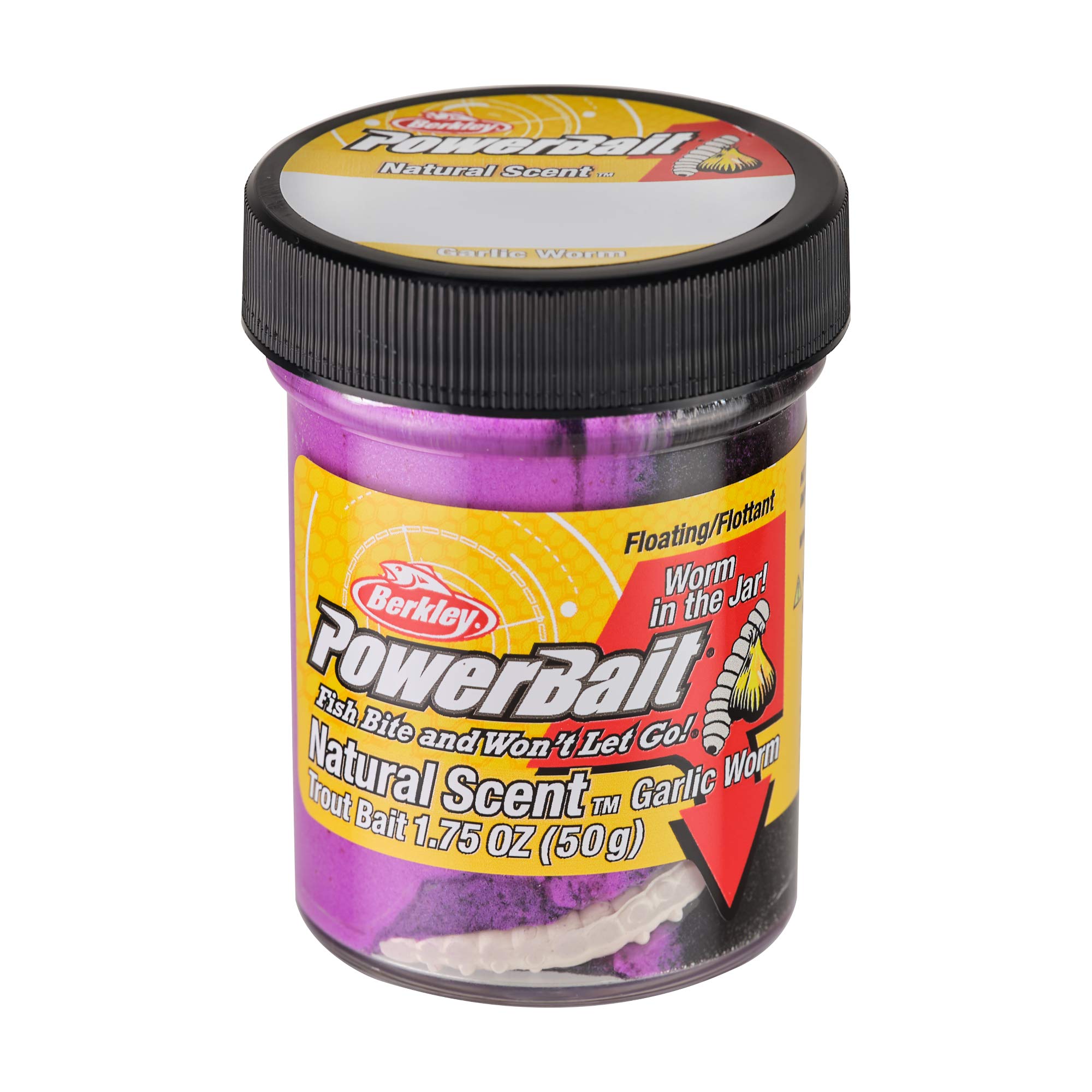Berkley PowerBait Natural Scent Trout Fishing Dough Bait - Effective Artificial Bait for Freshwater Fishing - Perfect for Trout, Salmon, and Panfish in Lakes, Rivers, and Streams