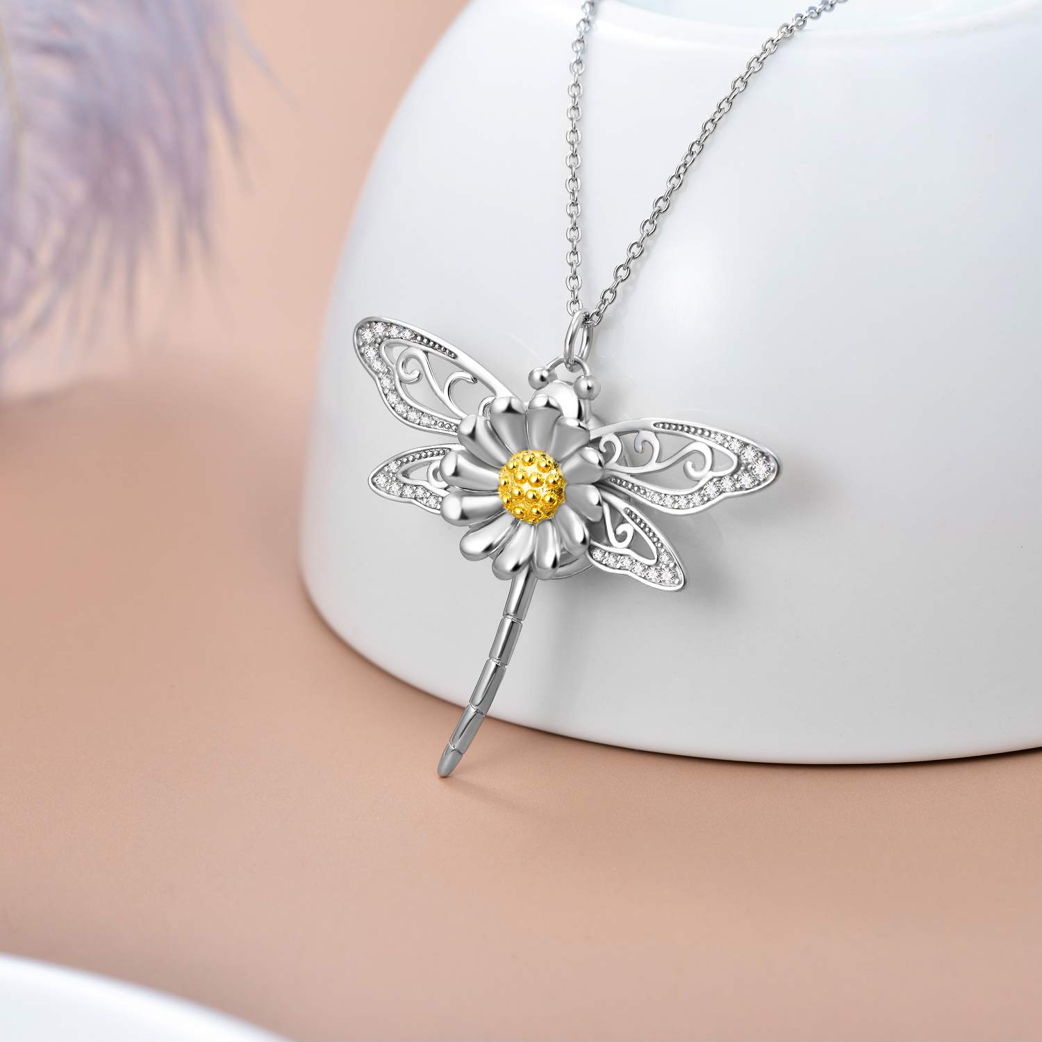 Custom Photo Locket Necklace for Women - Butterfly, Dragonfly, Bee & Owl Designs - Personalized Jewelry Gift for Mom, Wife, Girlfriend - Perfect for Birthdays, Anniversaries & Special Occasions