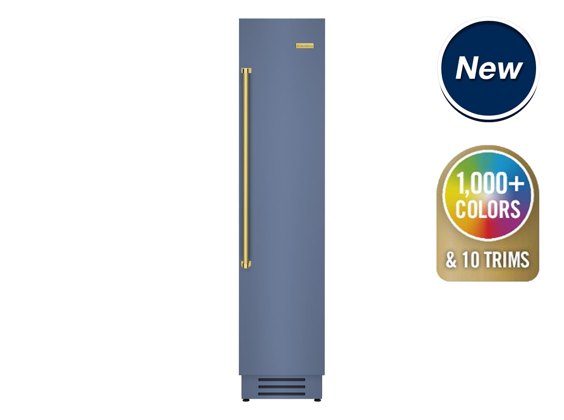 Bluestar BIF18R0 18 Column Commercial Freezer - Right Swing Door | Energy Efficient Upright Freezer for Restaurants, Grocery Stores & Catering Businesses