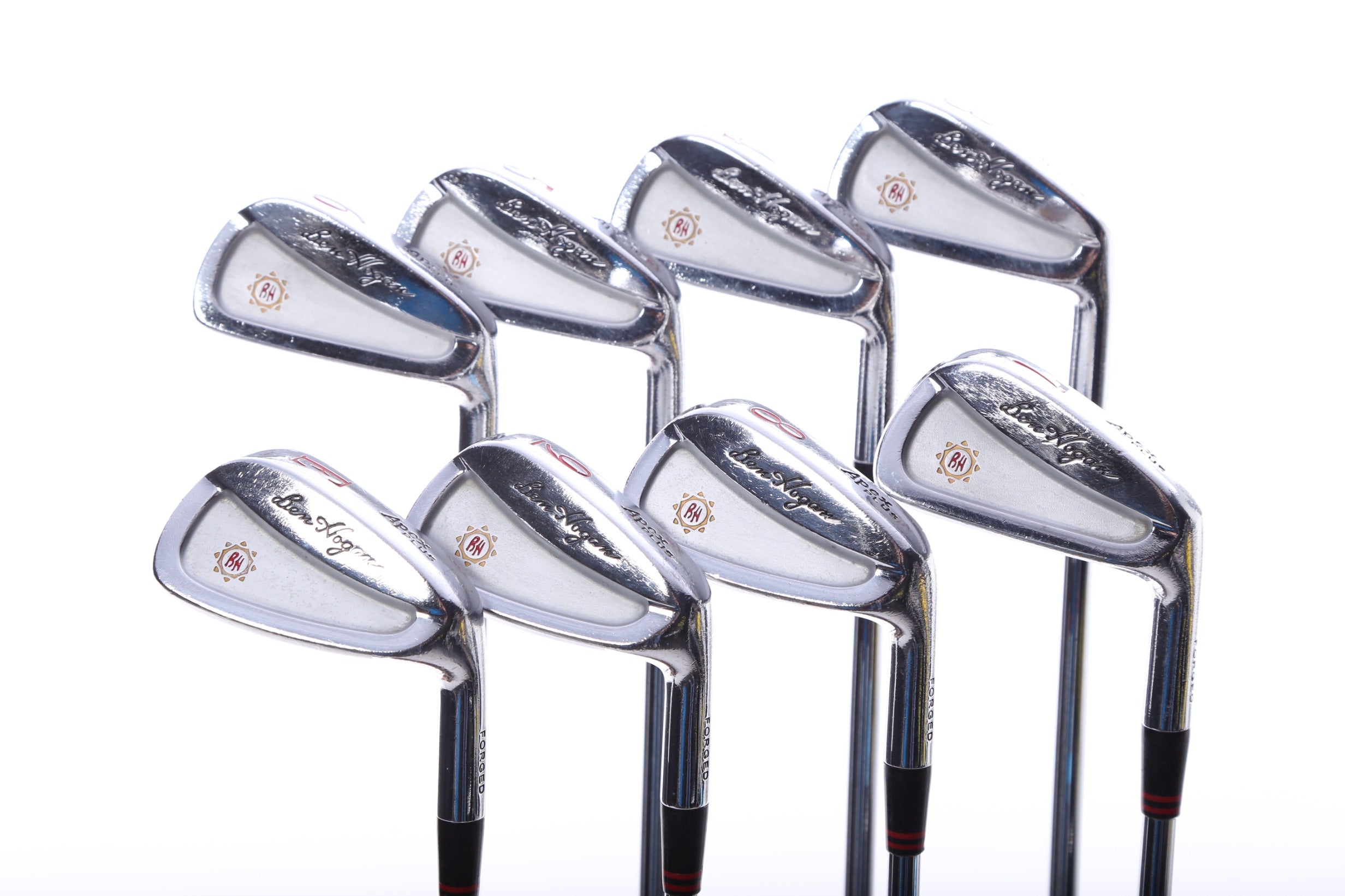 Premium Used Ben Hogan Apex Plus Iron Set - Right Handed 3-PW Stiff Flex Golf Clubs for Men | Perfect for Improving Your Swing & Lowering Scores on the Course
