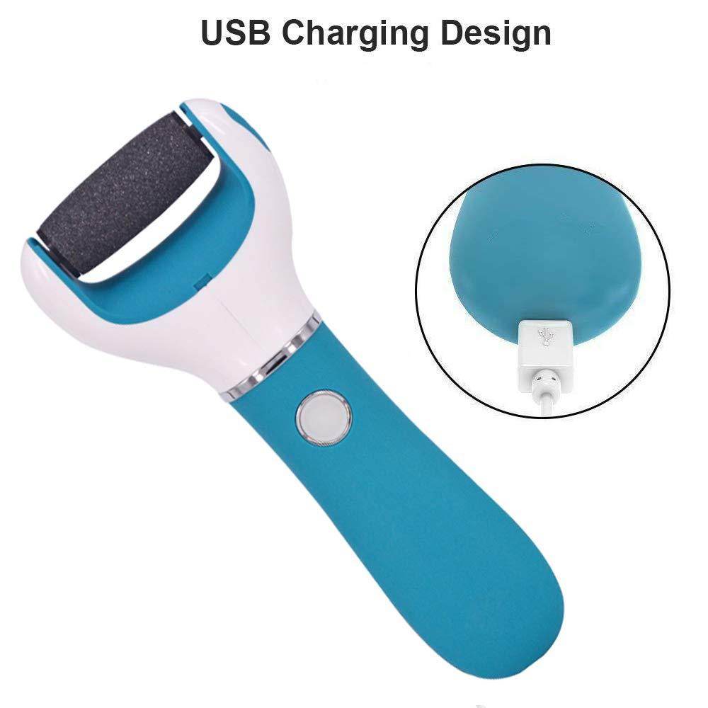 Electric Callus Remover for Feet - Professional Foot File & Dead Skin Remover Tool - Perfect for Pedicure, Dry Cracked Heels & At-Home Foot Care
