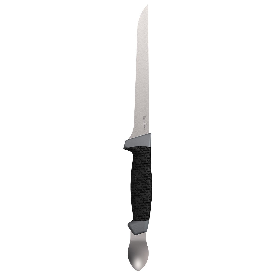 Kershaw 7-Inch Boning and Fillet Knife with Spoon – High-Quality Stainless Steel Blade & Protective Sheath – 2-in-1 Fishing Tool for Anglers – Perfect for Hunting, Camping, and Outdoor Cooking