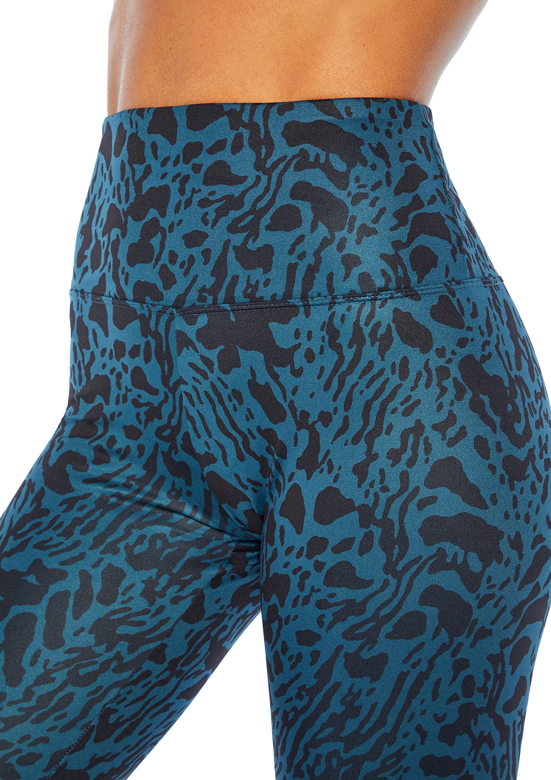 Bally Total Fitness Women's Kayla High Waist Tummy Control Workout Leggings - Perfect for Yoga, Running & Gym Training