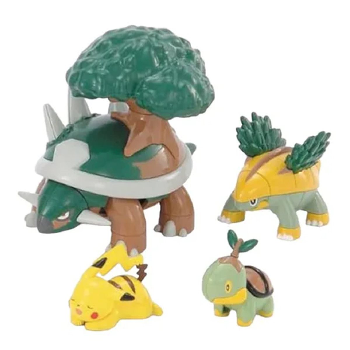 Bandai Pokemon Torterra Evolution Set Model Kit - Buildable Action Figure for Collectors & Fans - Perfect for Display, Gifts & Pokemon Battles