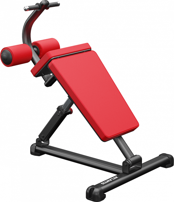 ATLANTIS Adjustable Sit Up Bench for Home Gym - Foldable Abdominal Workout Equipment for Core Strength Training | Perfect for Small Spaces & Full Body Exercises