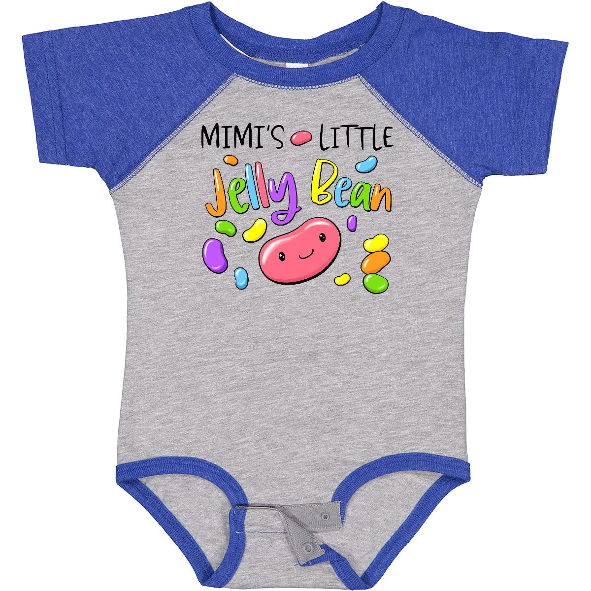 Inktastic Mimi's Little Jellybean Cute Easter Candy Baby Bodysuit - Adorable Infant Onesie for Easter Photos, Baby Shower Gifts & Holiday Celebrations