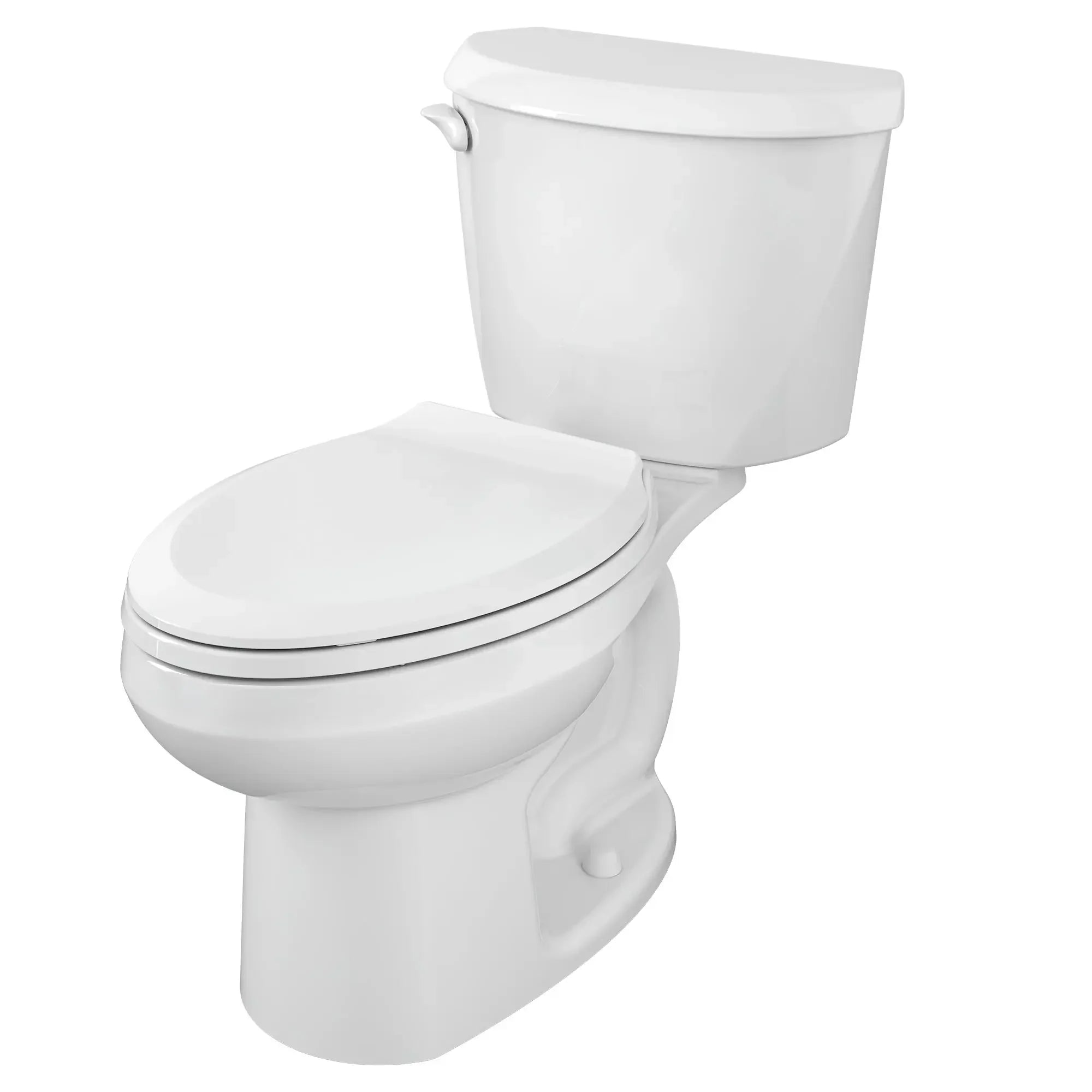 Colony® 3 Two-Piece 1.28 GPF/4.8 LPF Standard Height Round Front Toilet Without Seat - Water-Efficient Bathroom Toilet for Small Spaces & Modern Homes