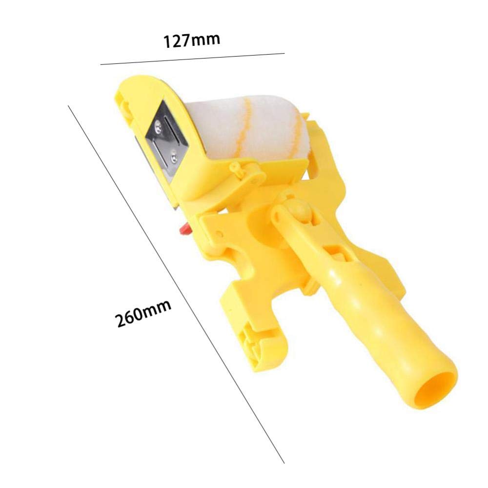 Clean-Cut Paint Edger Roller Brush - Professional Wall Treatment Painting Tool for Walls, Ceilings & Doors | Perfect for DIY Home Improvement & Professional Painting Projects