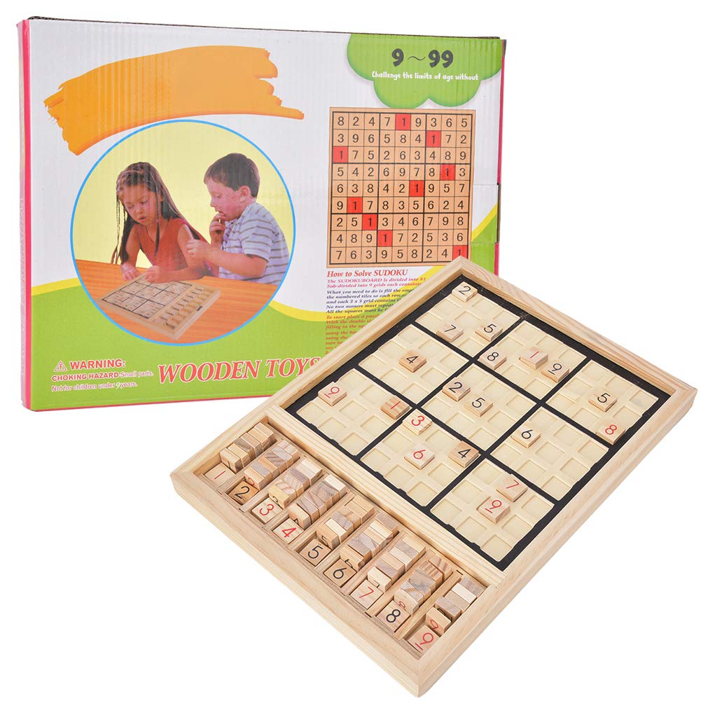 Qiilu Wooden Number Puzzle for Kids - Educational Math Learning Toy for Toddlers, Preschoolers & Kindergarten | Montessori Counting Board Game for Early Childhood Development & Logical Thinking Skills | Perfect for Homeschooling, Classroom & Family Fun Activities