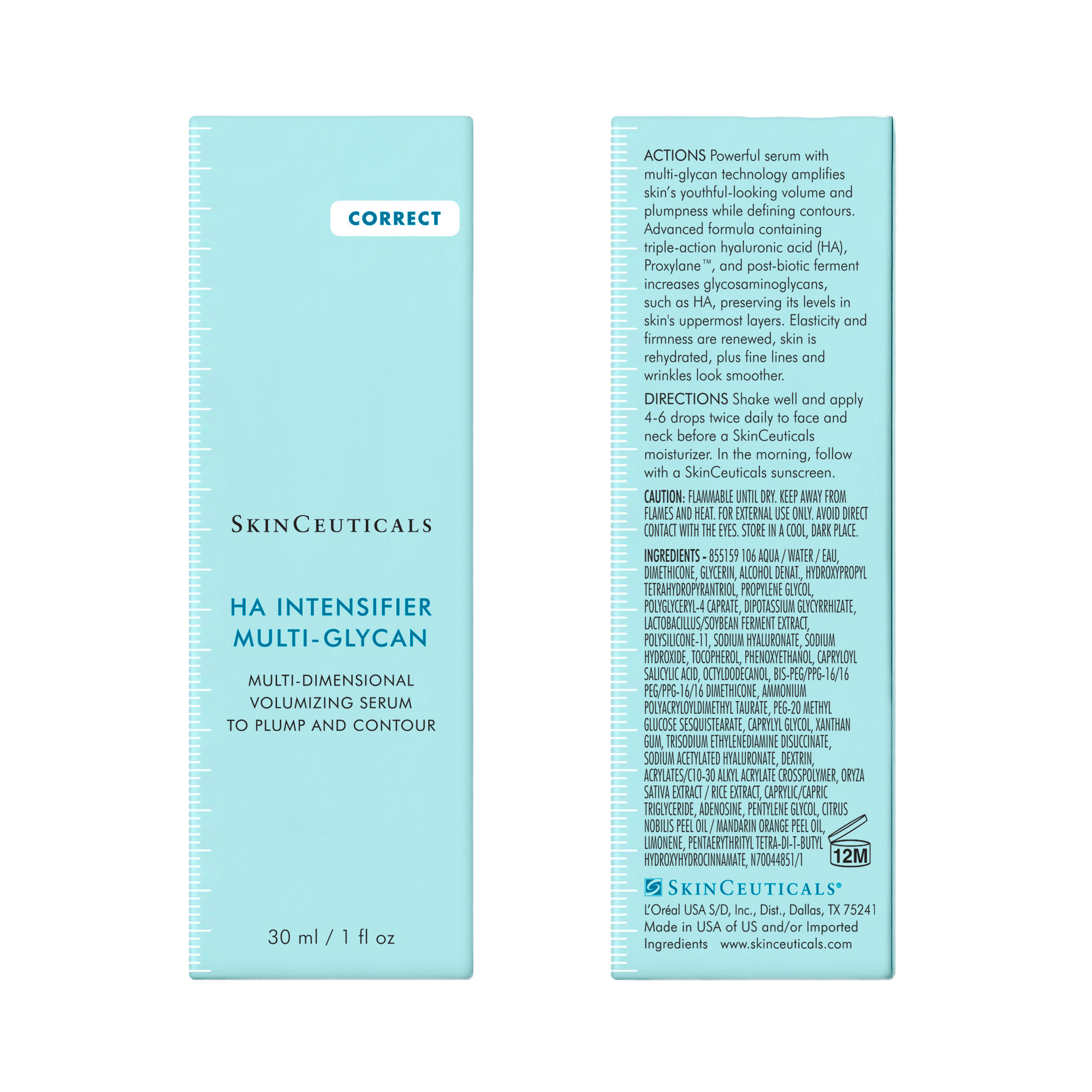 HA Intensifier Multi Glycan Serum - Anti-Aging Hydrating Face Treatment for Wrinkles & Fine Lines | Perfect for Daily Skincare Routine & Nighttime Use