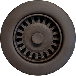 Hamat DIS 2002 OB 3 1/2 Inch Oil Rubbed Bronze Garbage Disposal Flange and Strainer - Perfect for Kitchen Sink Waste Disposal Systems