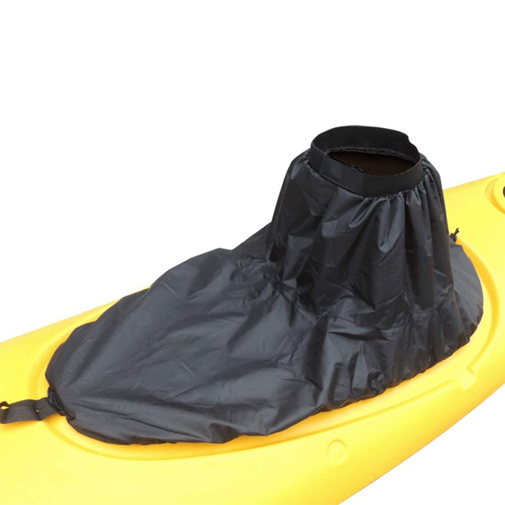 **Adjustable Nylon Kayak Spray Skirt - Universal Waterproof Canoe Cover for Kayaking & Water Sports - Durable & Lightweight for Outdoor Adventures**