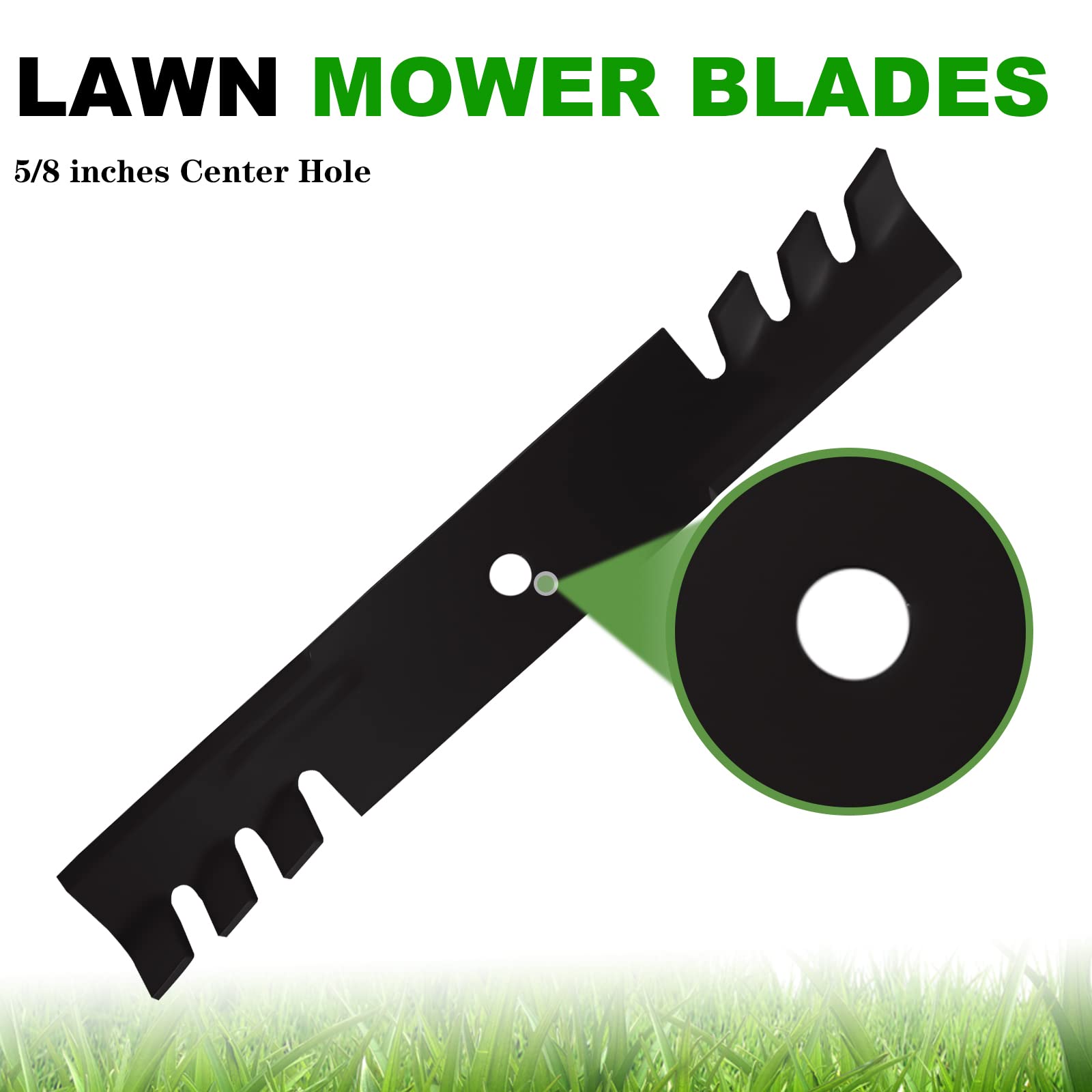 601804 Spindle Toothed Blade Kit for Hustler Raptor SD 48