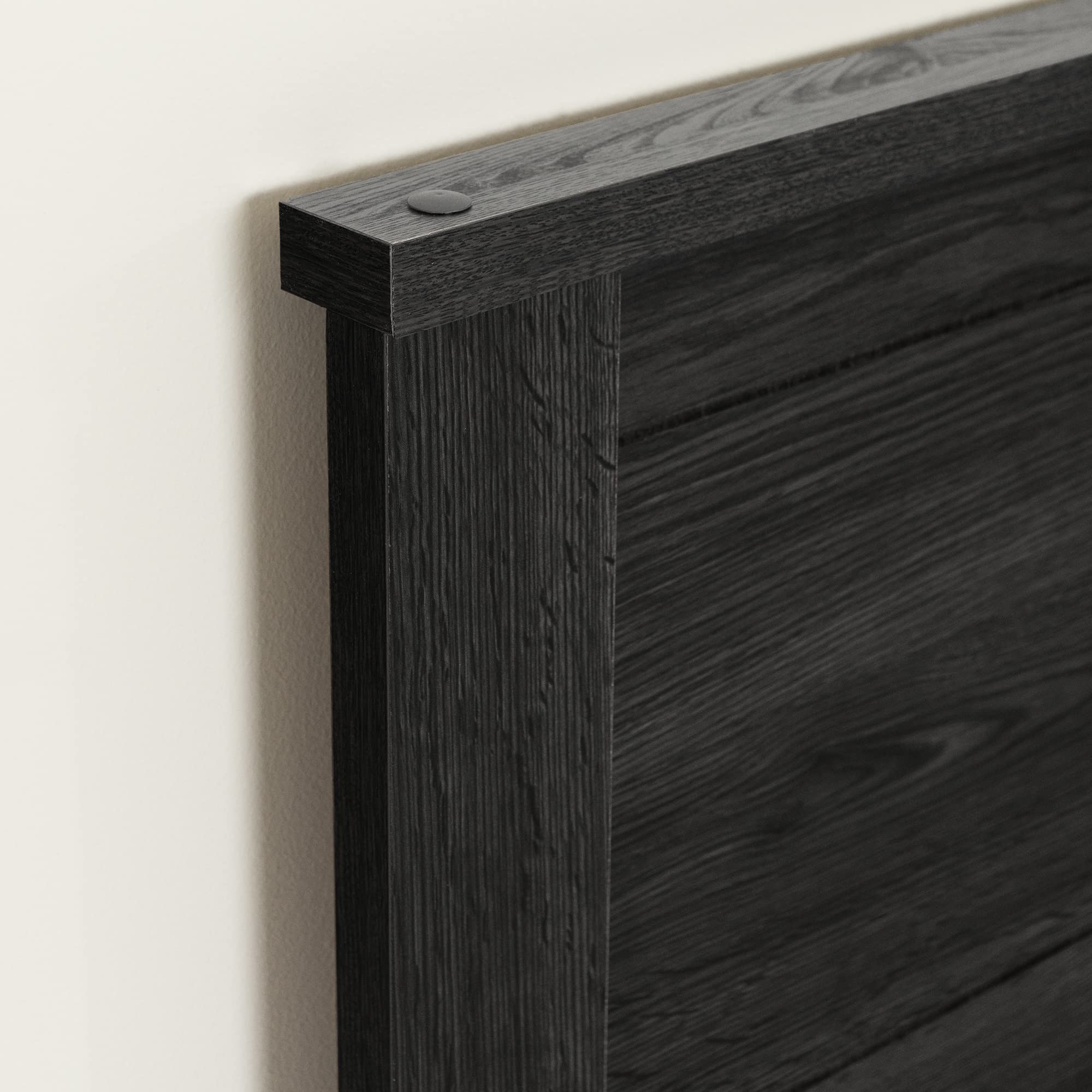 South Shore Step One Essential Full Size Headboard in Gray Oak - Perfect for Modern Bedroom Decor & Space-Saving Solutions