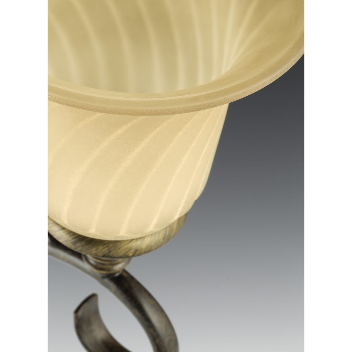 Progress Lighting P3532-77 3-Light Kensington Inverted Pendant in Forged Bronze - Elegant Ceiling Lighting for Dining Room, Kitchen Island & Entryway