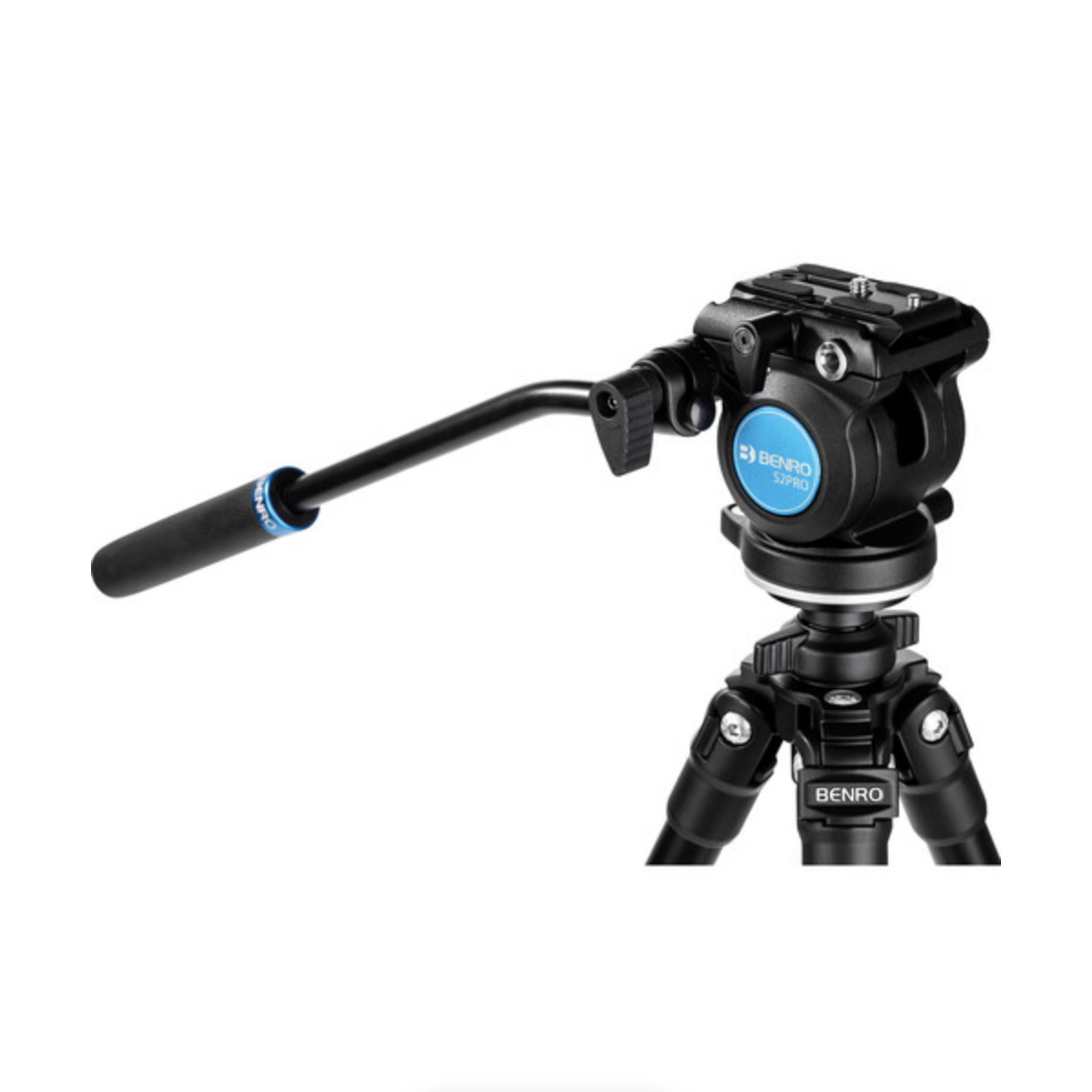 Benro Aero 2 PRO Aluminum Travel Video Tripod with Twist Locks - Lightweight Compact Tripod for DSLR Cameras | Perfect for Travel, Vlogging & Outdoor Photography