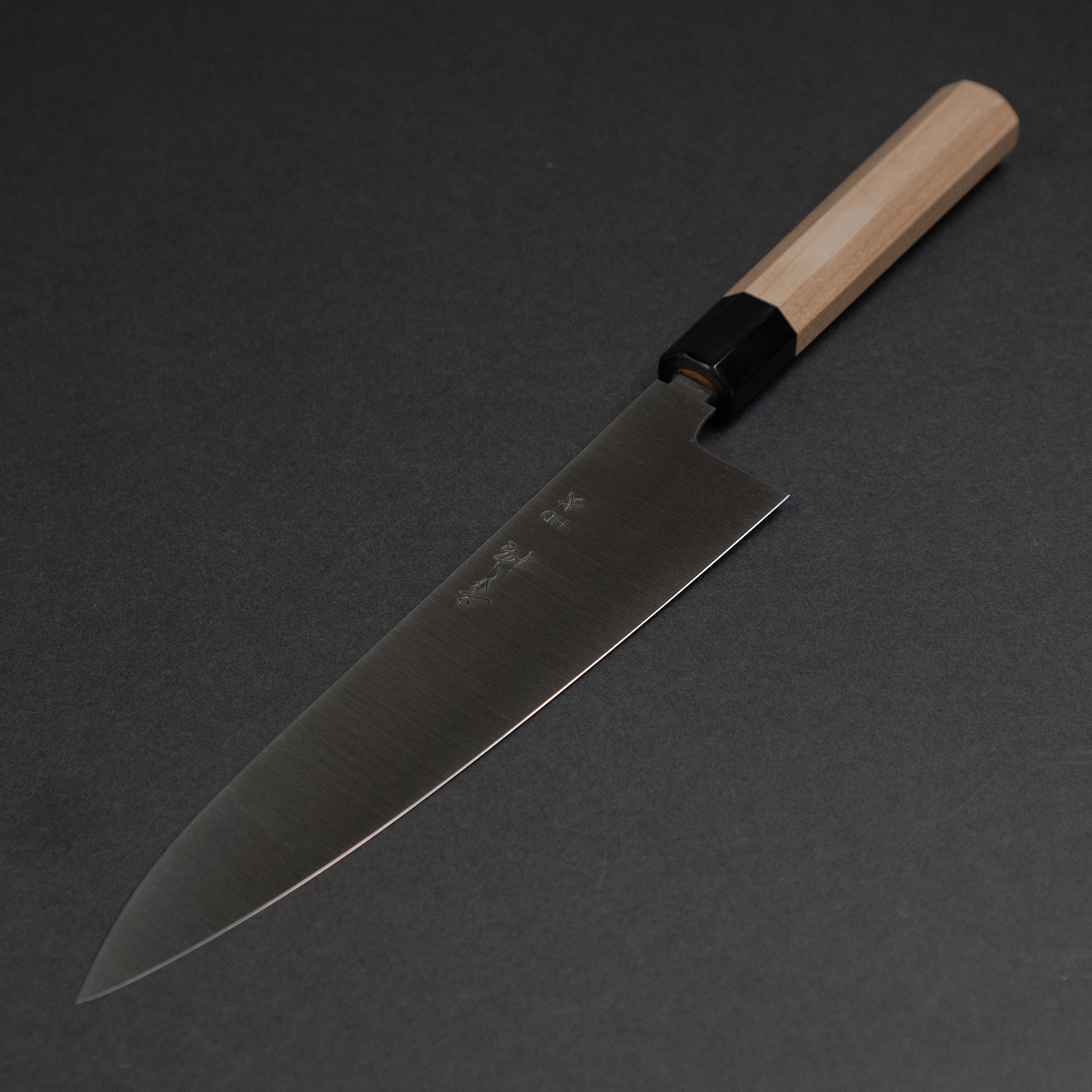 Premium Konosuke HD2 Gyuto 225mm Japanese Chef Knife with Ho Wood Handle - Perfect for Sushi, Meat Slicing & Professional Kitchen Use