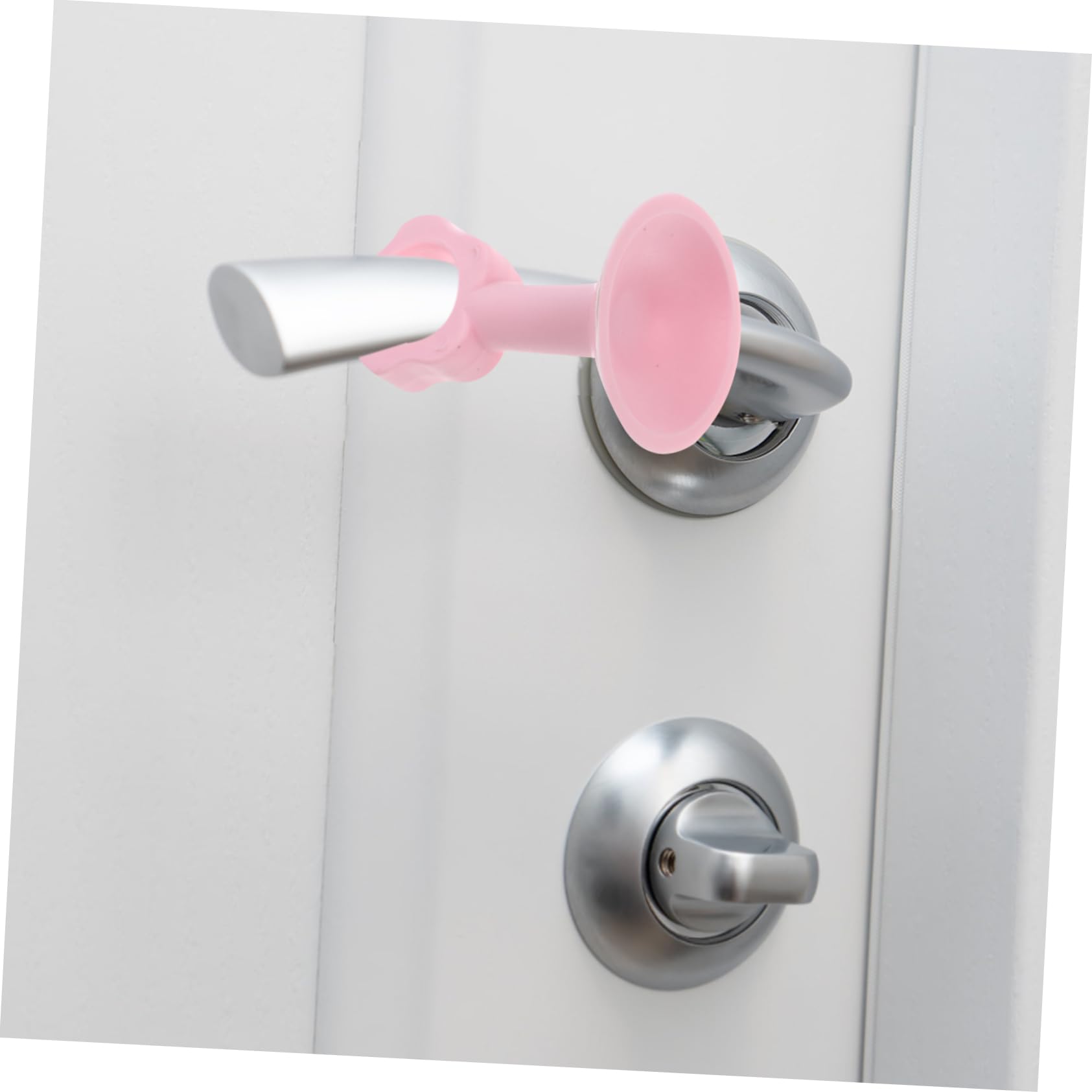 BIUDECO 4-Pack Door Handle Bumpers - Anti-Collision Wall Protectors for Door Handles & Knobs (Black) - Prevent Scratches & Damage to Walls, Doors & Furniture - Perfect for Homes, Offices & Apartments