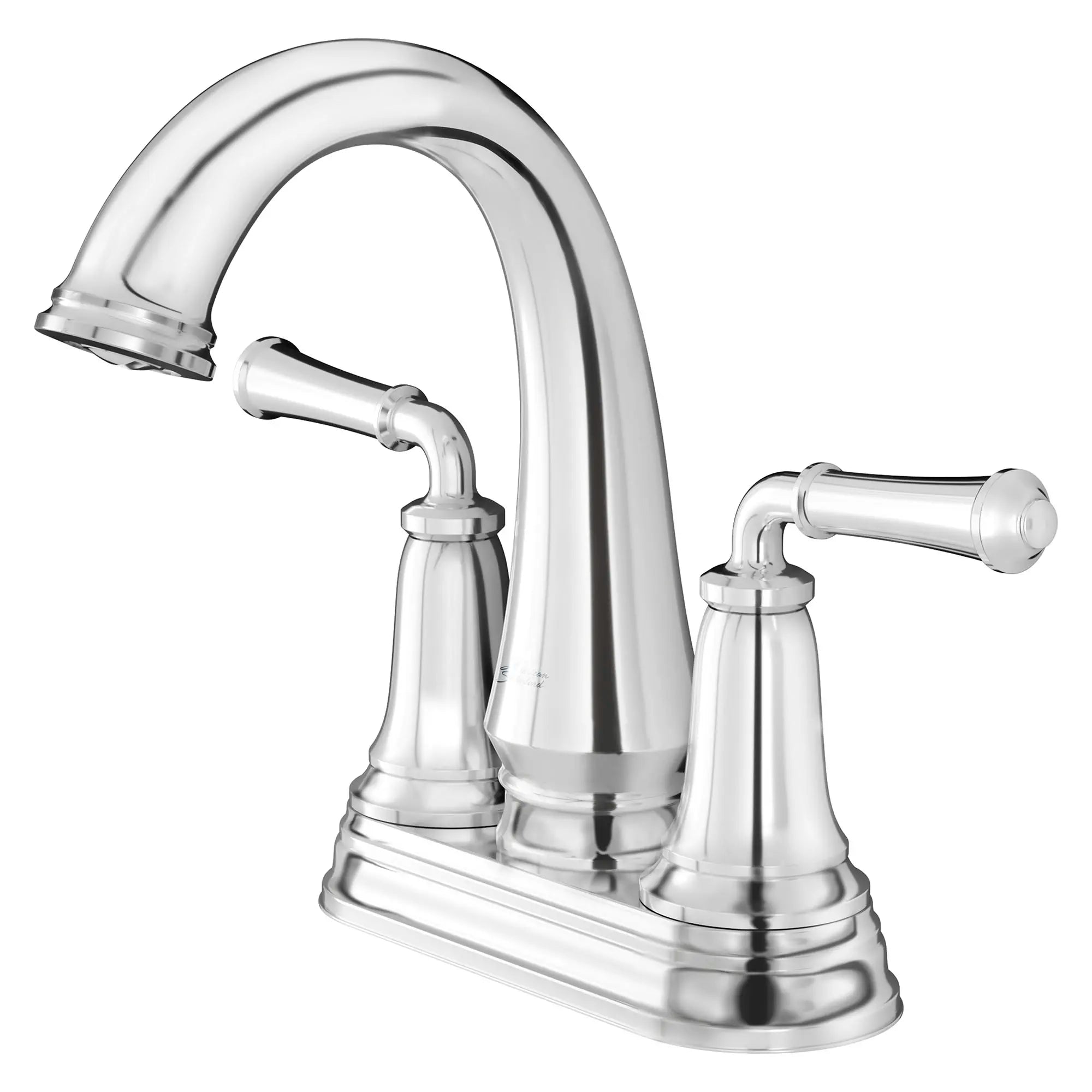 Delancey® 4 Inch Centerset 2 Handle Bathroom Faucet - 1.2 GPM/4.5 LPM Water-Saving Design with Lever Handles - Perfect for Small Bathrooms, Powder Rooms & Guest Baths