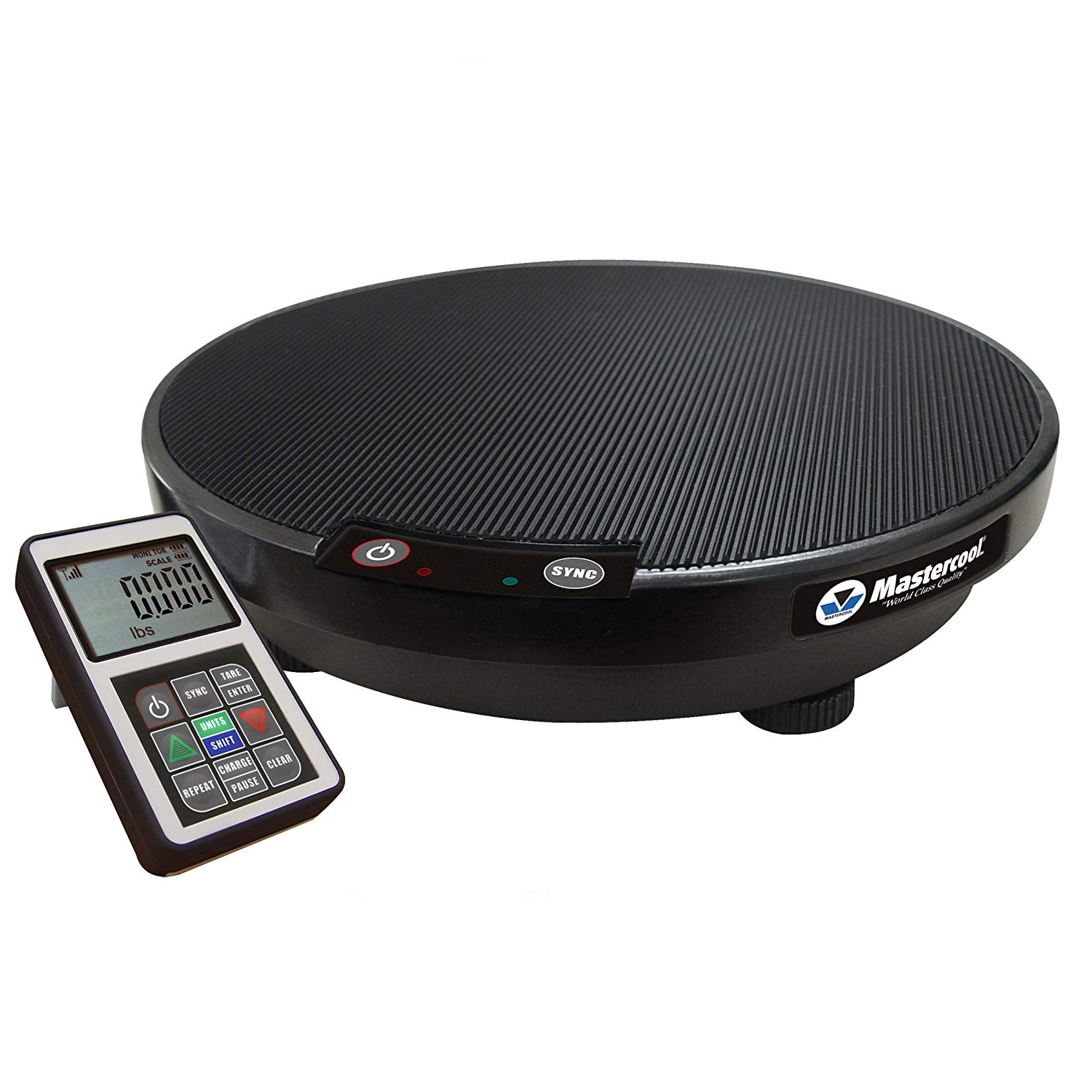 Mastercool 98315 AUT Wireless Charging Scale with Solenoid for Automotive AC Repair - Perfect for HVAC Technicians & DIY Car Maintenance