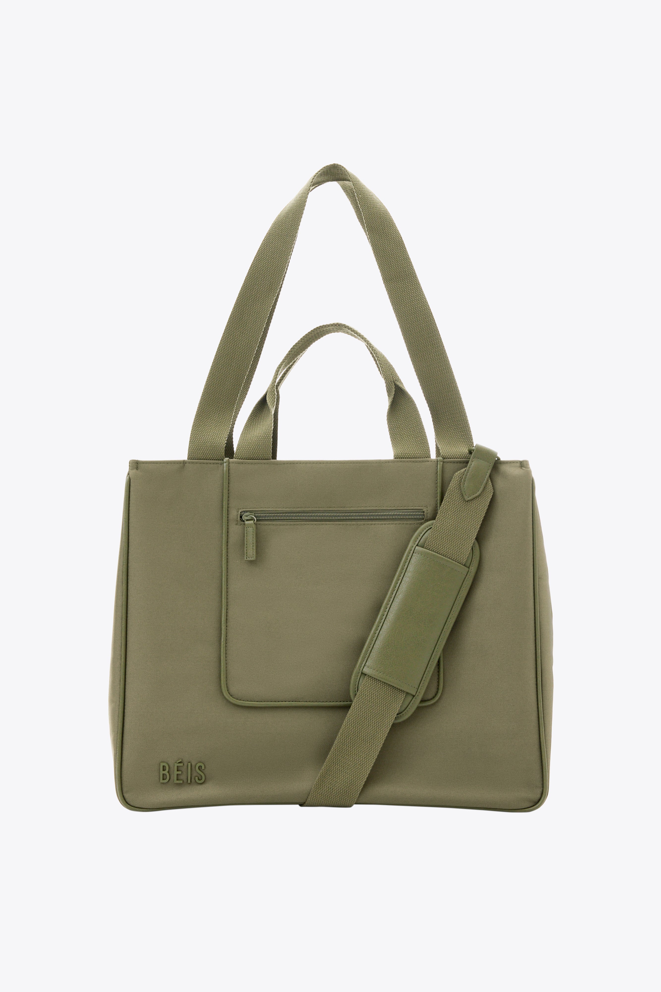 East to West Olive Tote Bag - Stylish & Durable Crossbody Handbag for Women, Perfect for Work, Travel & Everyday Use