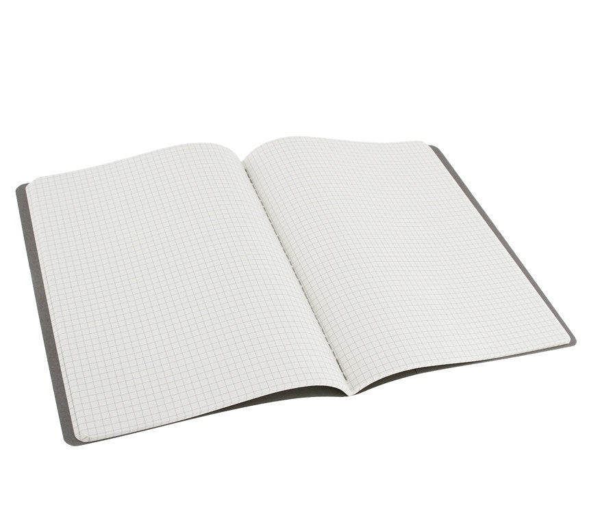 Premium Moleskine Squared Cahier Journal Set of 3 - Lined Notebooks for Writing, Sketching & Note Taking - Perfect for Students, Artists & Professionals - Durable Kraft Paper Cover