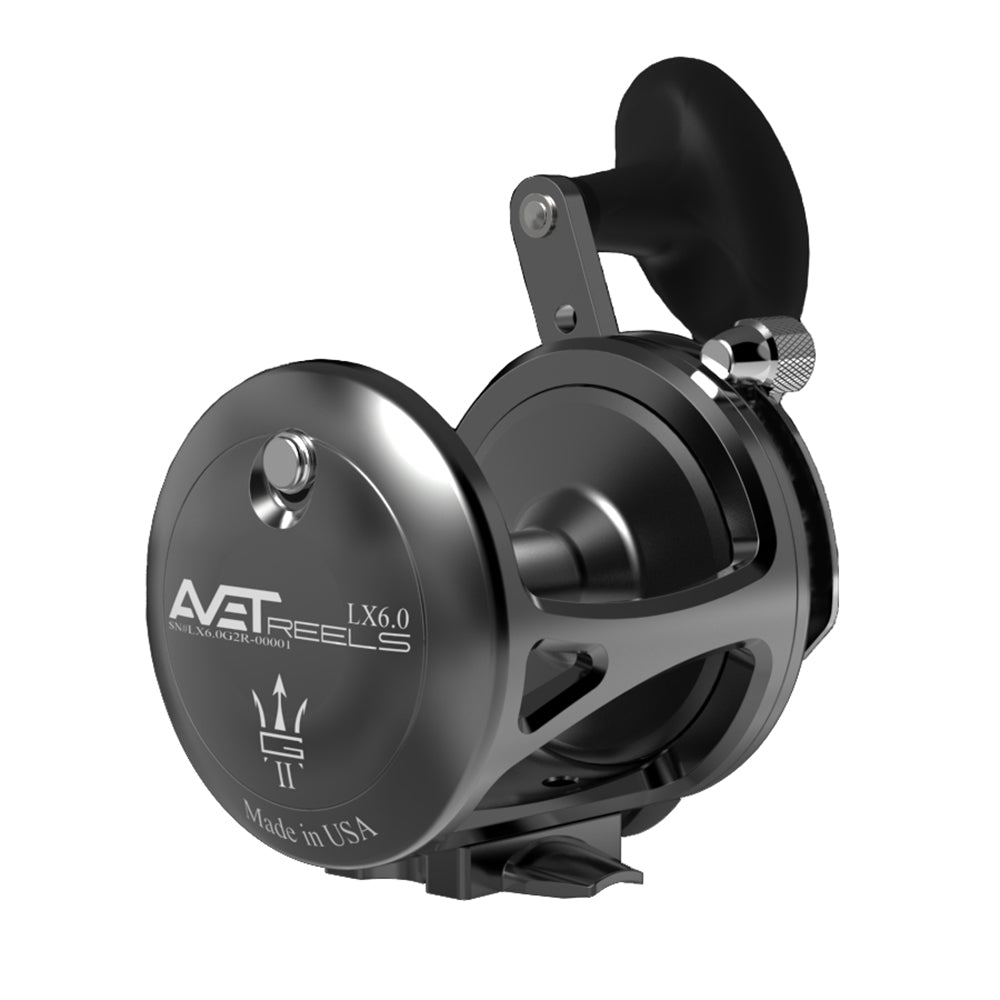 Avet LX G2 6.0 Single Speed Fishing Reel - Saltwater & Offshore Fishing Gear for Big Game Anglers | Perfect for Deep Sea, Trolling & Bottom Fishing