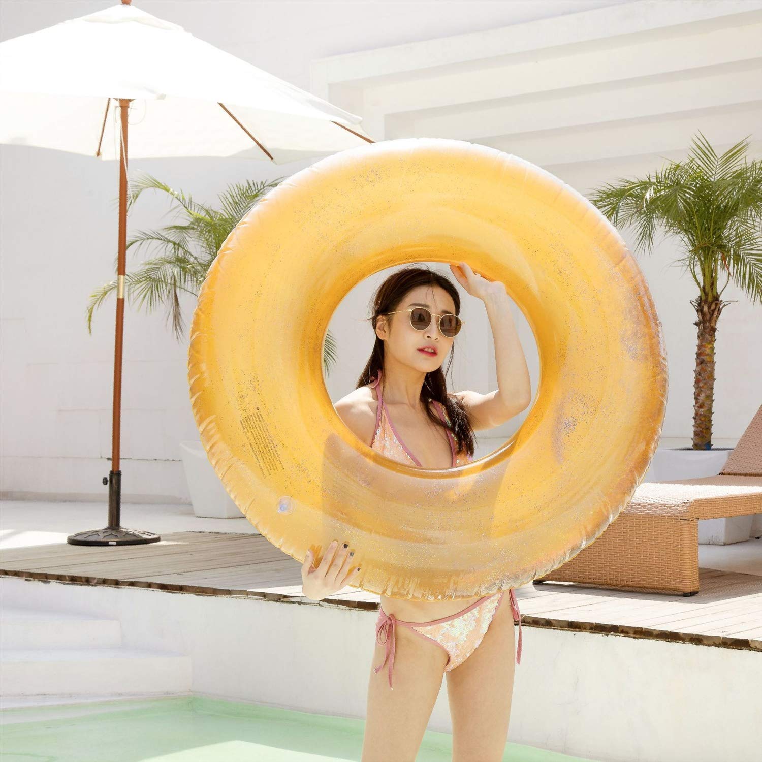 Best Inflatable Pool Floats - Durable Swimming Tubes & Floaties for Adults & Kids - Perfect for Pool Parties, Beach Outings & Summer Fun - Outdoor Water Toys & Party Supplies