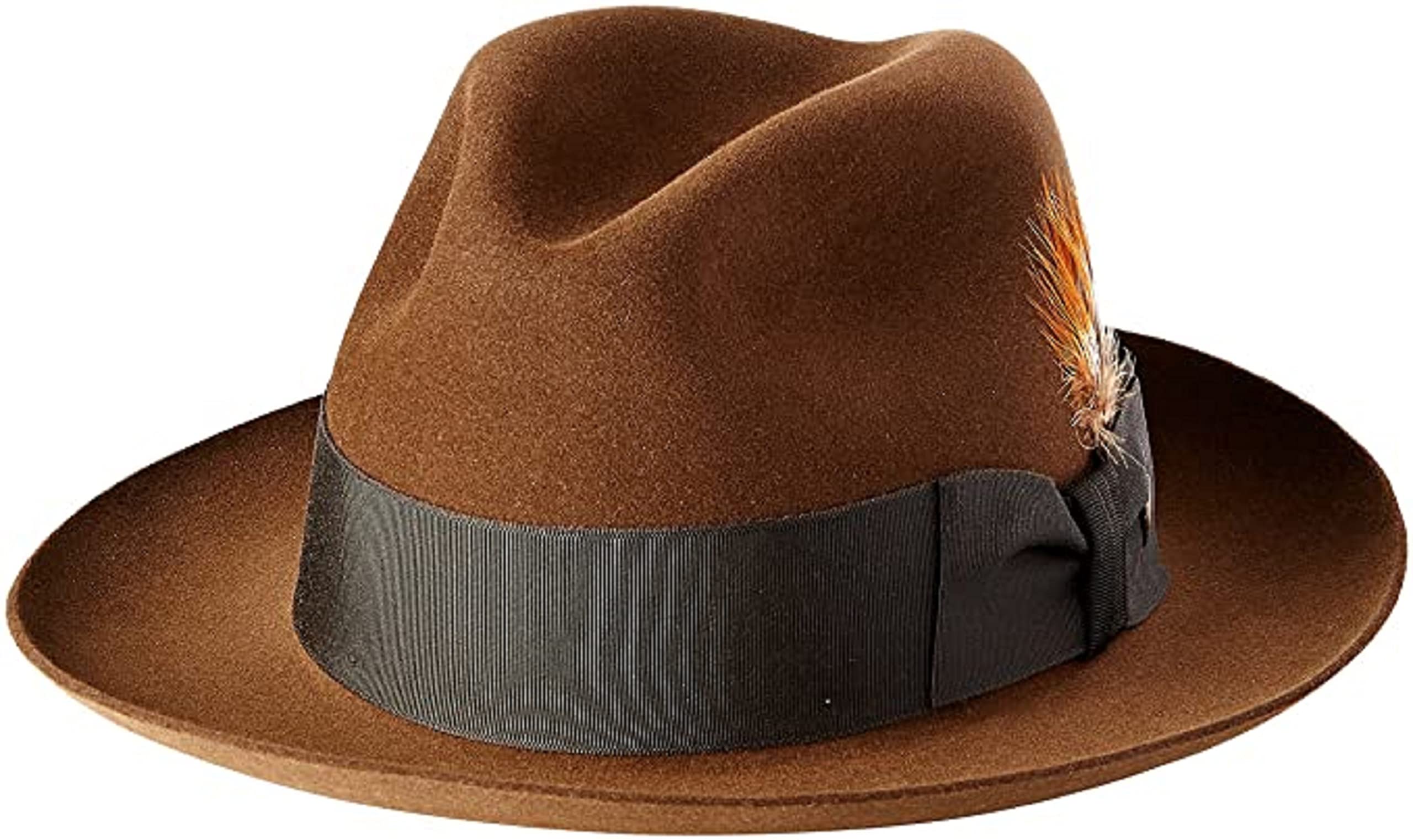 Stetson Men's Temple Hat - Classic Western Cowboy Hat for Men, 100% Wool Felt, Wide Brim Sun Protection - Perfect for Rodeo, Ranch Work & Outdoor Adventures