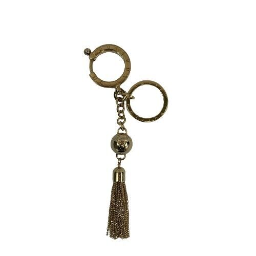 Authentic Louis Vuitton LV Monogram Tassel Porte-Cles Keychain - Gold-Tone Bag Charm & Key Ring for Luxury Handbags, Wallets & Keys - Perfect Gift for Fashion Lovers