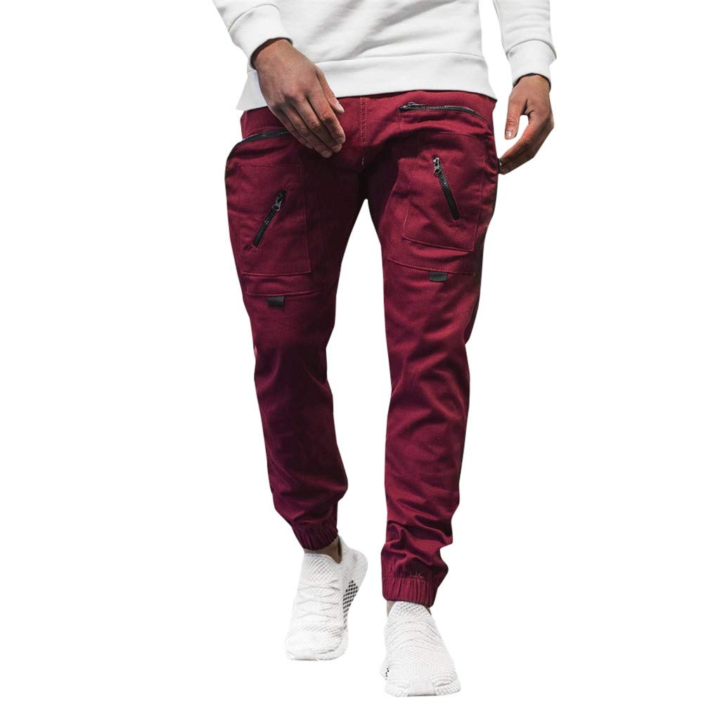 Men's Cargo Pants with Multiple Pockets - Durable Work Pants for Outdoor, Hiking & Casual Wear - Breathable Comfortable Tactical Pants for Men - Perfect for Work, Travel & Everyday Activities