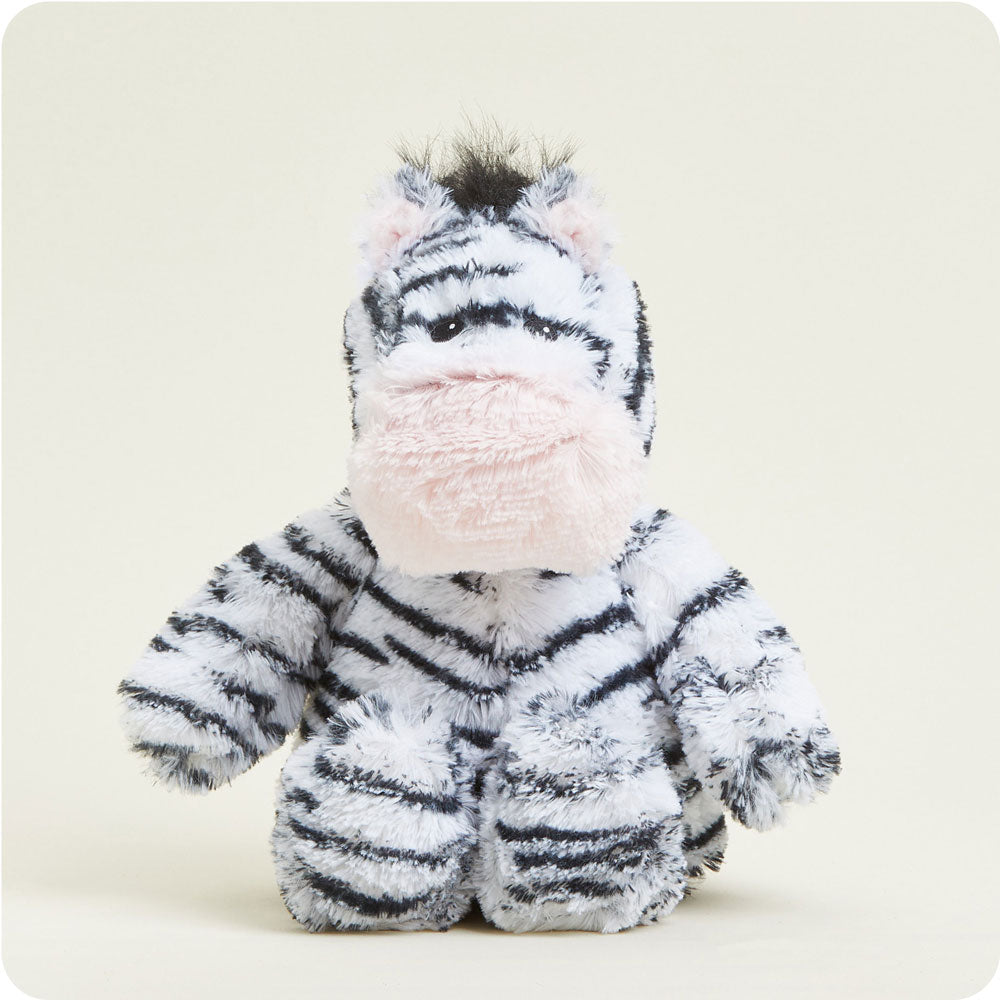 Weighted Heated Zebra Plush Toy - Cozy Stuffed Animal for Kids & Adults | Perfect for Stress Relief, Anxiety Comfort, and Warmth in Winter