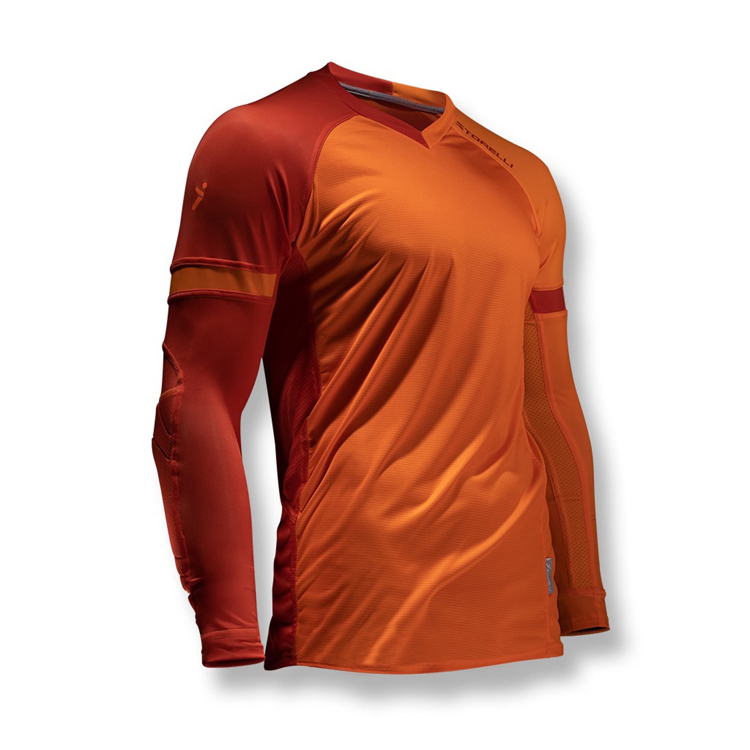 Storelli ExoShield Gladiator Goalkeeper Jersey - High-Impact Protection, Sweat-Wicking & Breathable Soccer Shirt for Goalkeepers | Perfect for Training, Matches & Competitive Play