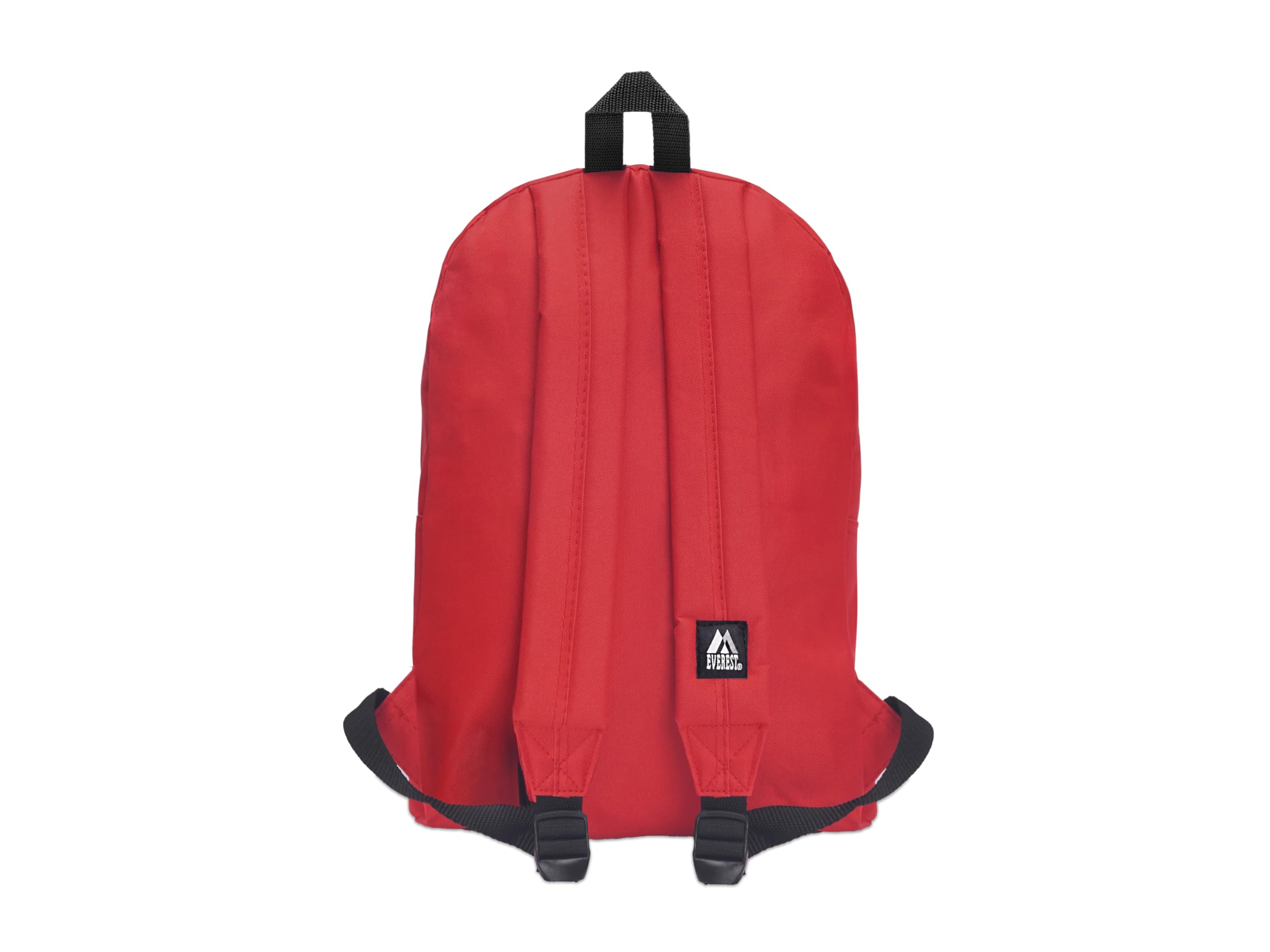 Everest Basic Backpack for Travel & Work - Medium Size, Durable Red Daypack - Perfect for Commuting, Hiking & College Students