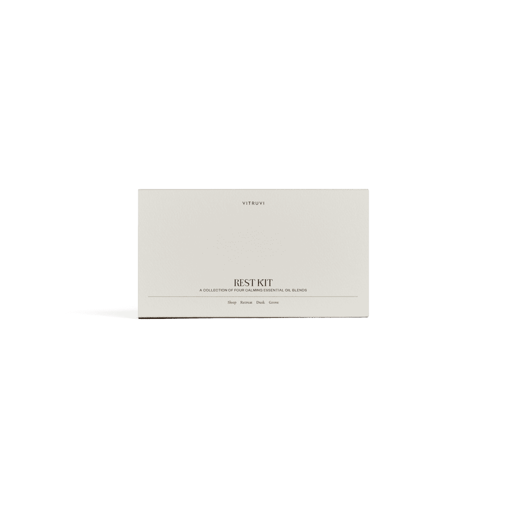 Rest Essential Oil - 100% Pure Lavender Oil for Relaxation & Sleep - Aromatherapy Diffuser Blends for Stress Relief & Better Sleep at Night